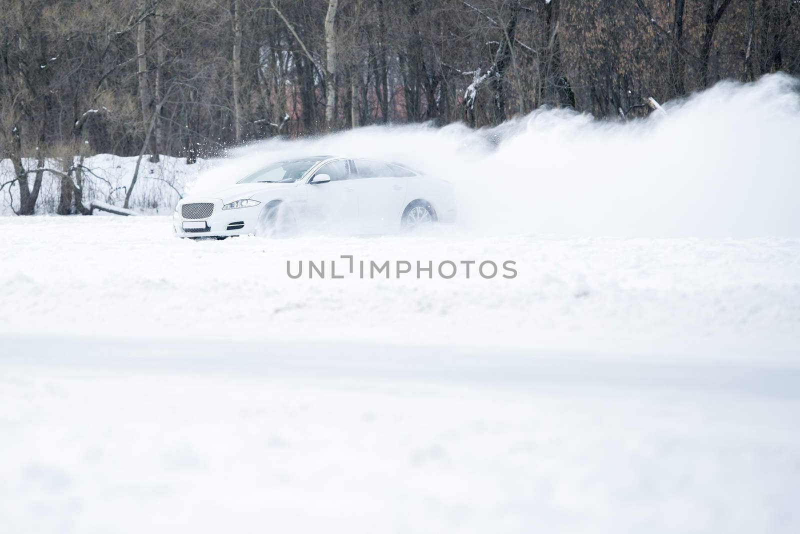 Car drift spray snow by vlaru