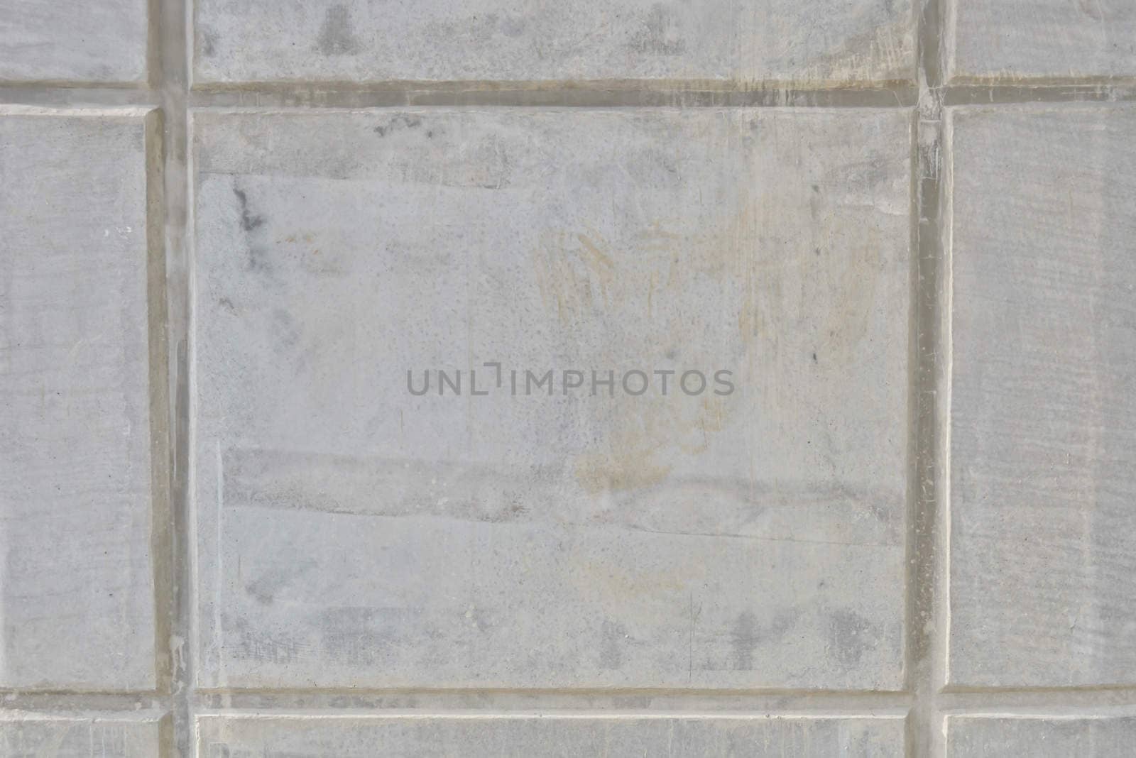 closeup of the concrete slabs by vlaru