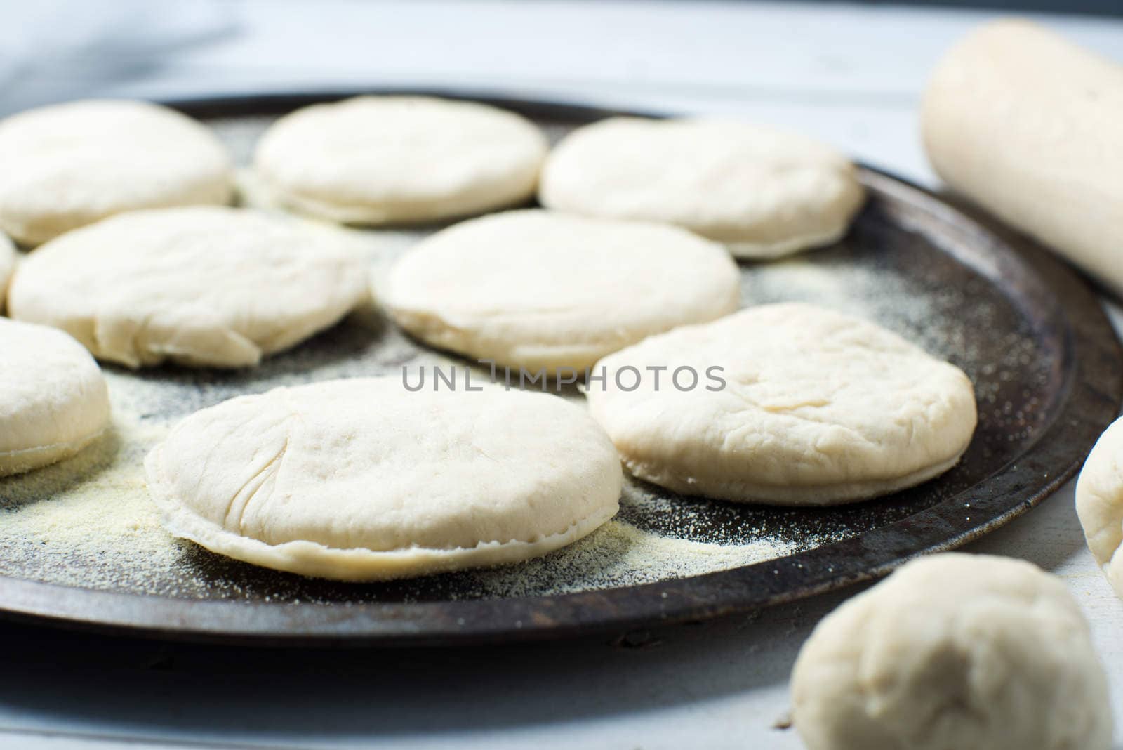 English muffins homemade bread savory