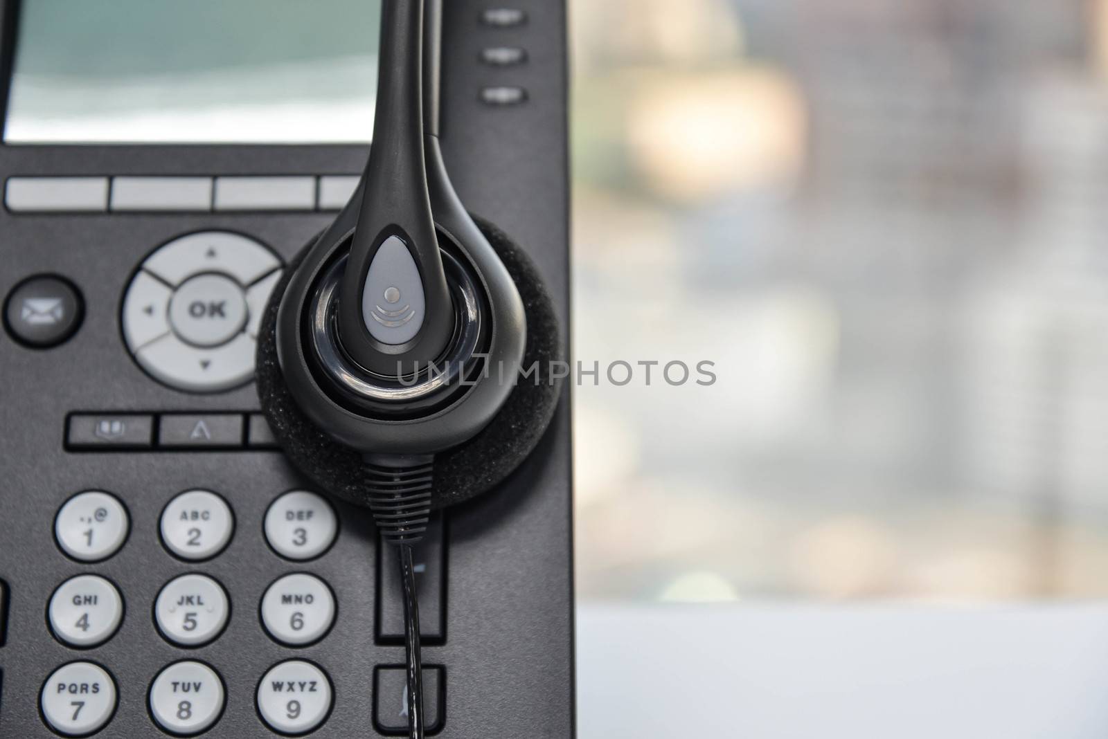 Headset and the IP Phone by Magneticmcc