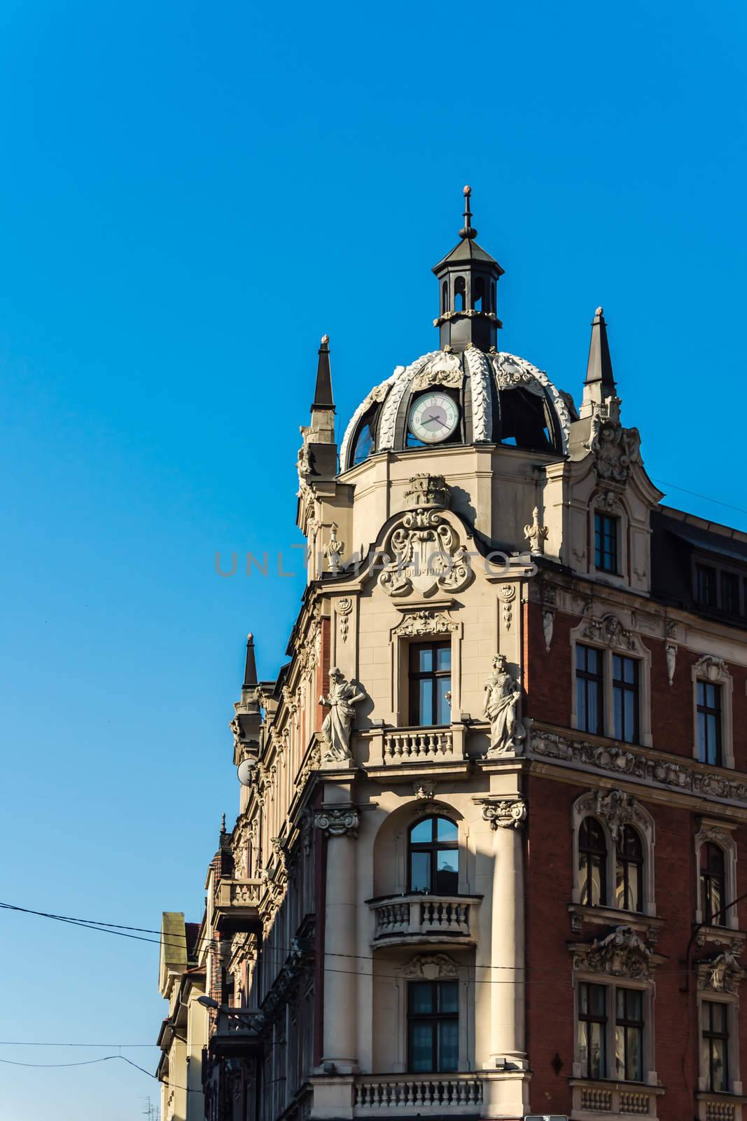 Tenement built in neo-baroque architectural style by pawel_szczepanski