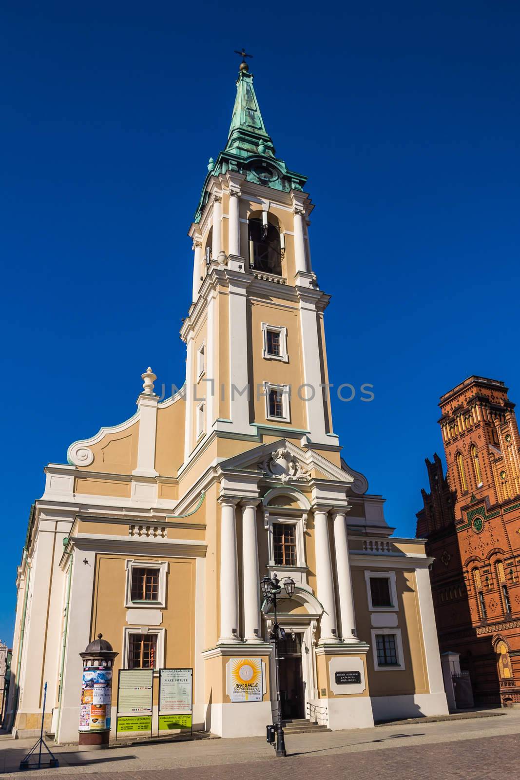 Church of the Holy Spirit built in 1741 by Protestants  who were deprived of their home temple after religious riots in 1724. Since 1945 serves as a Catholic church.