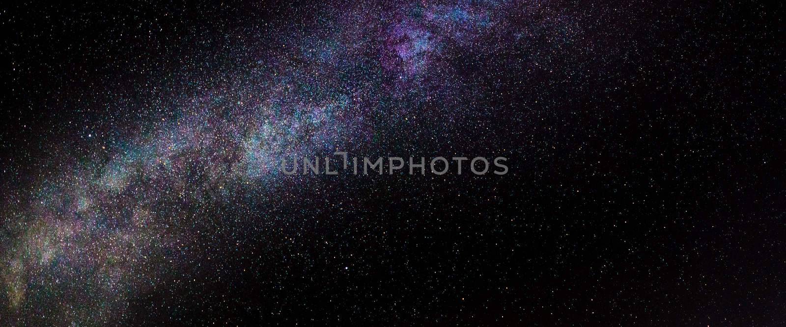 Detail shot of part of the Milky Way