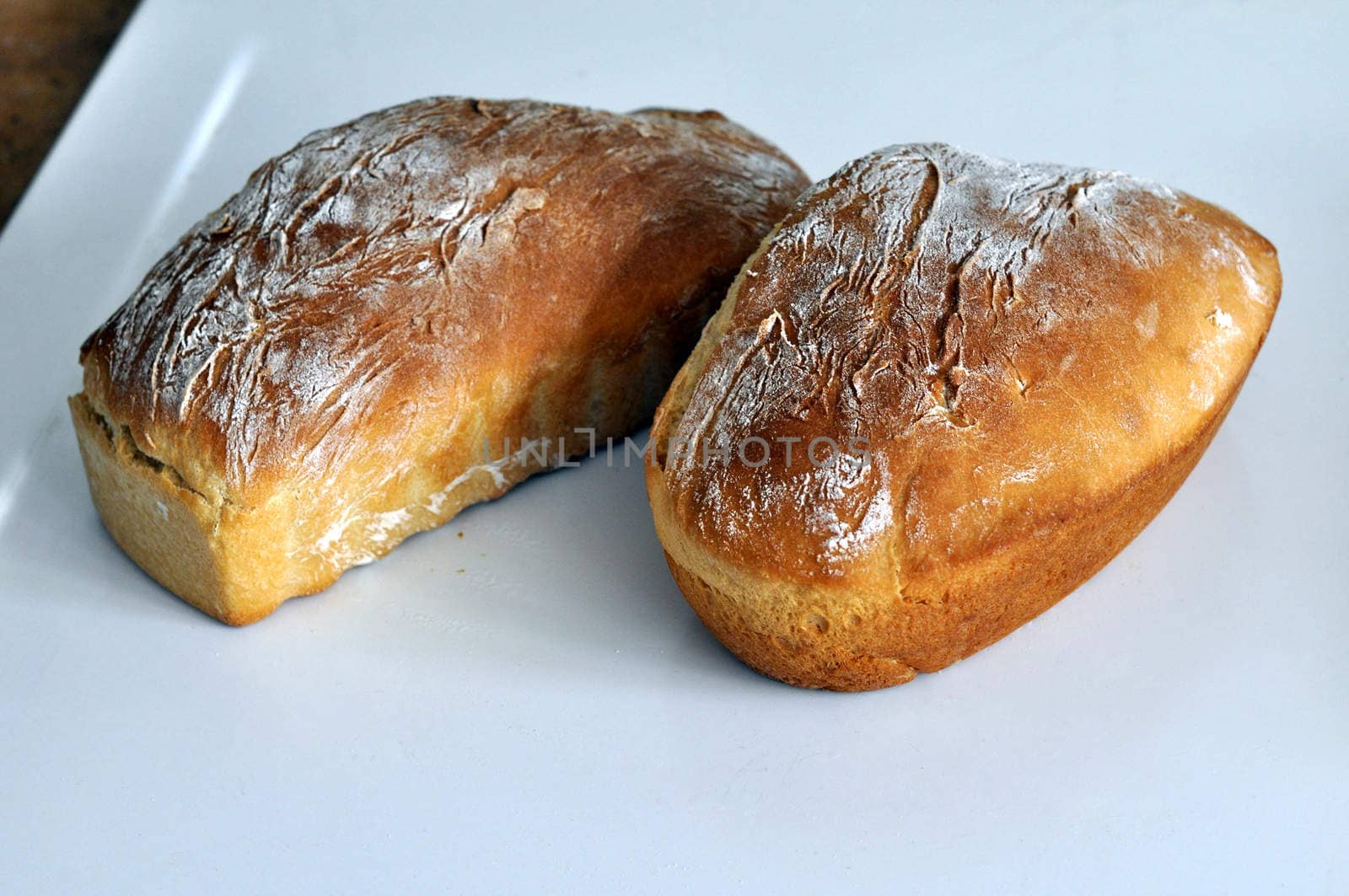 Fresh home-made bread.