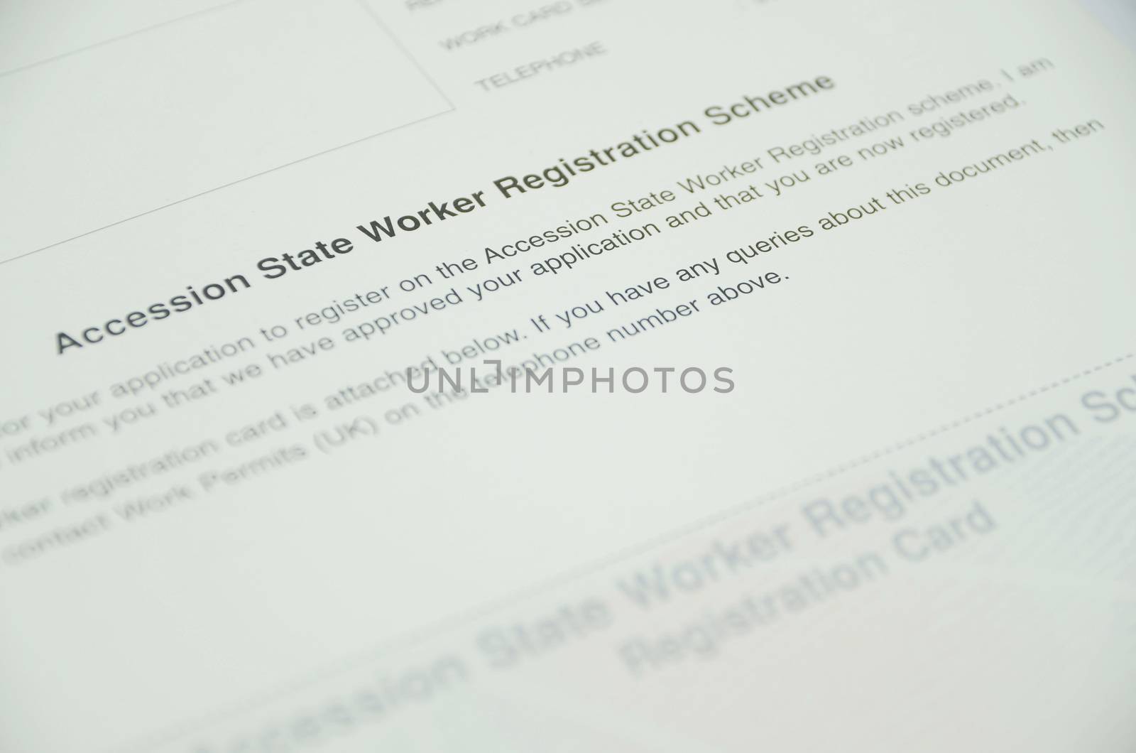 Accession State Worker Registration Scheme, Application for work in UK
