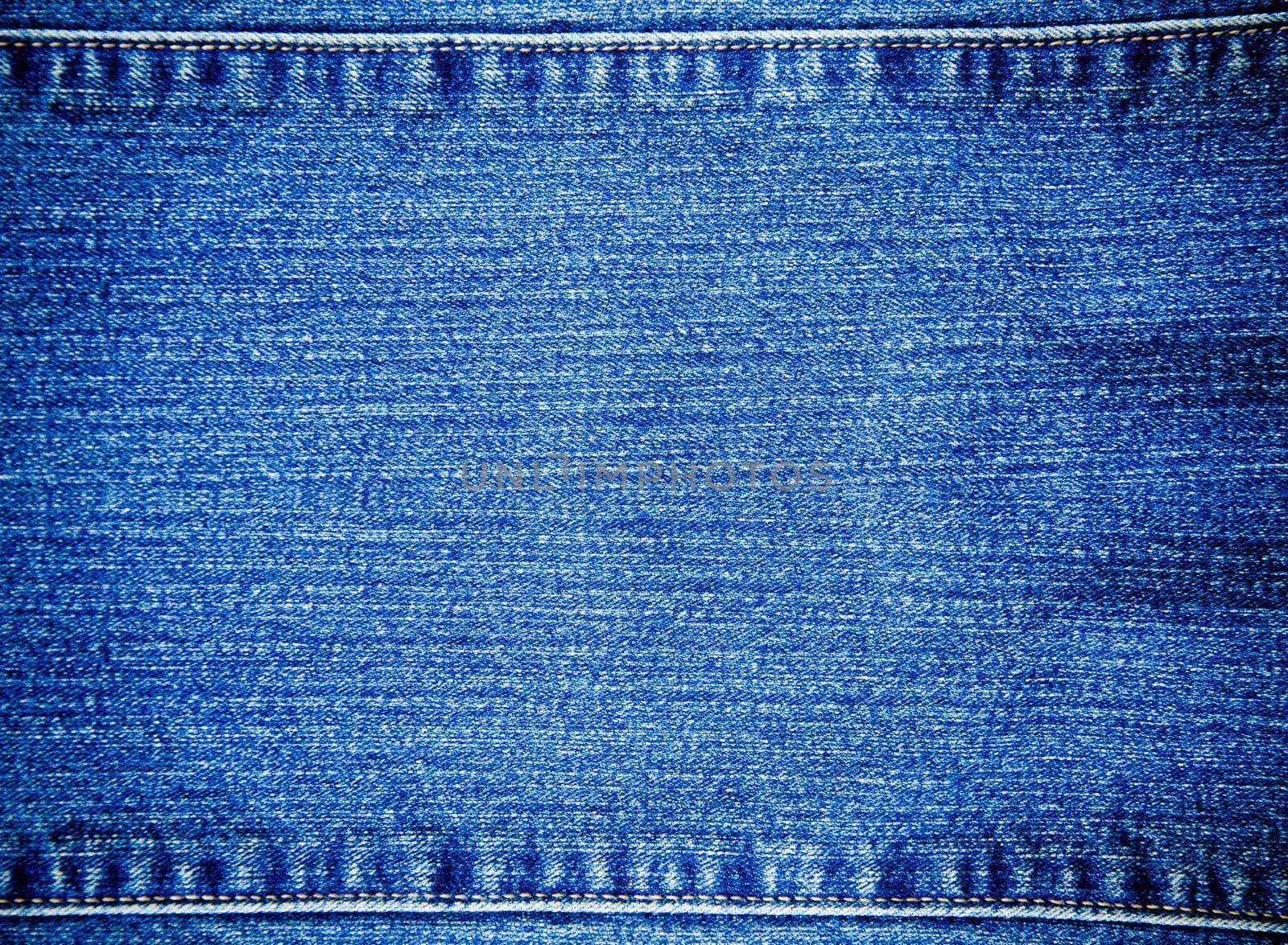 Jeans texture with seams