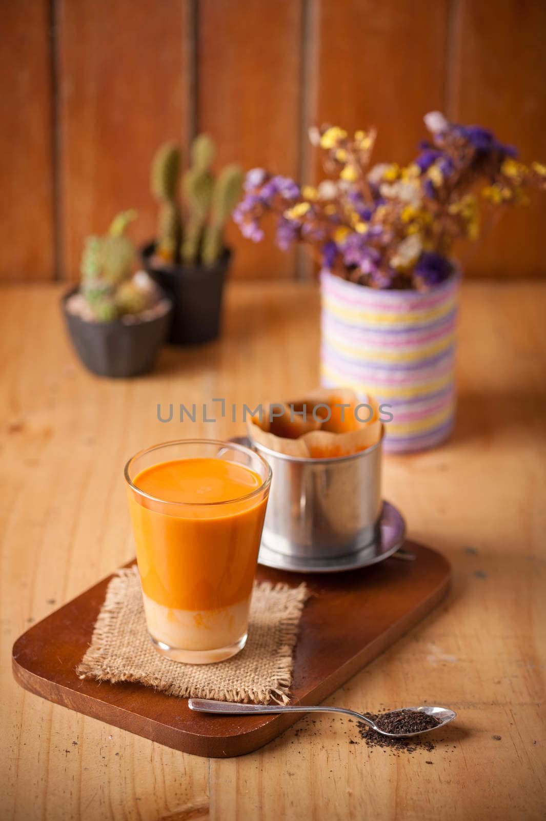 Thai tea wih vietnamese style by silatip