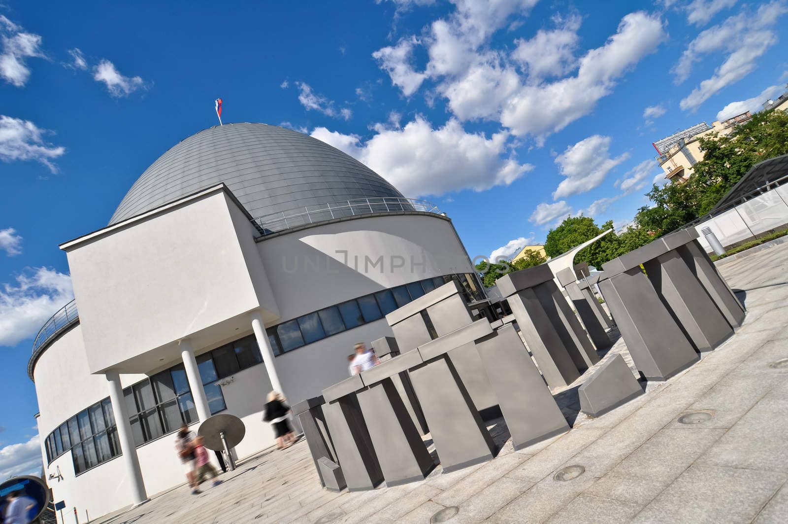 Planetarium.  Moscow. Russia.