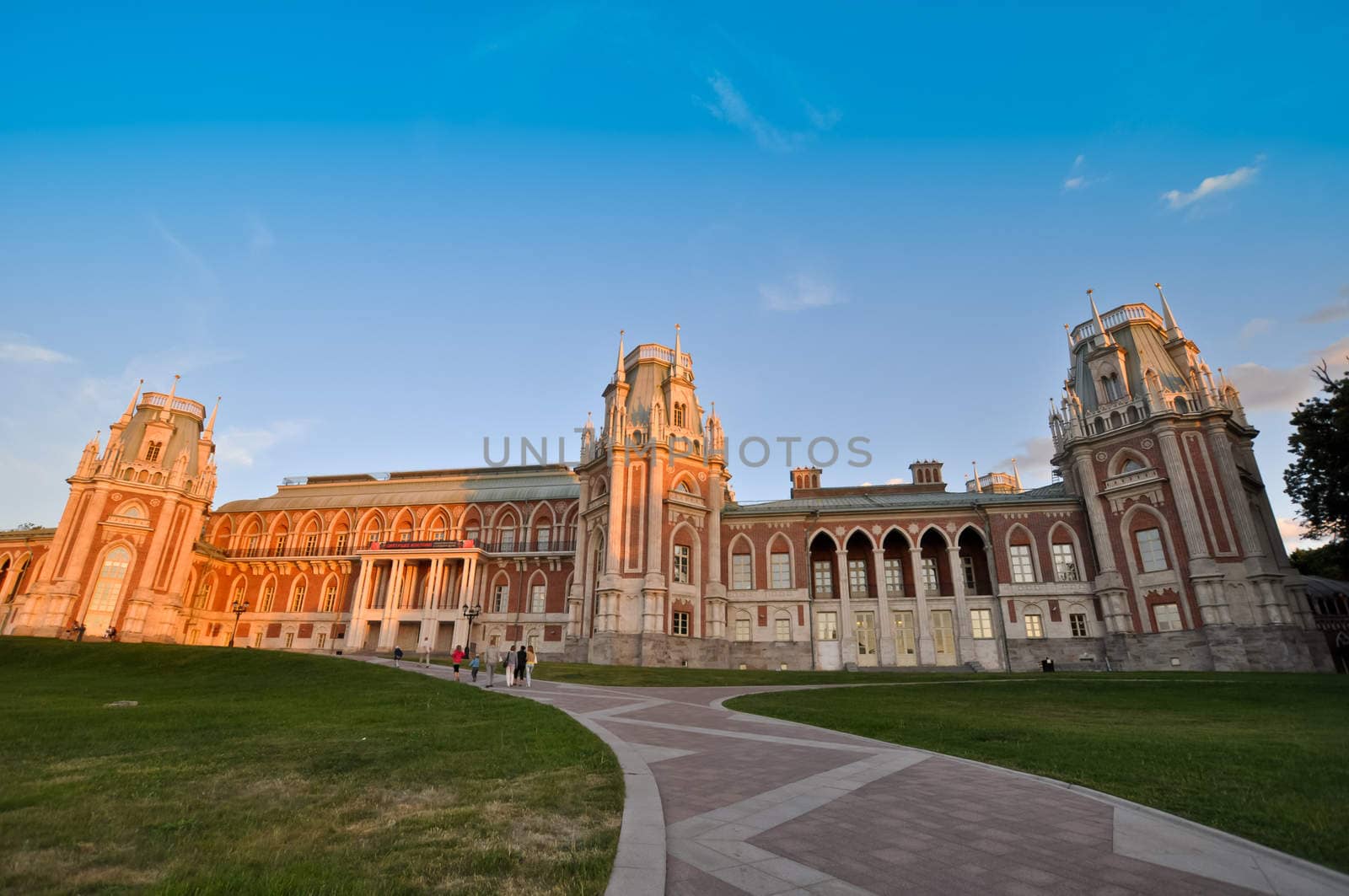 Tsaritsino palace. Moscow. Russia.