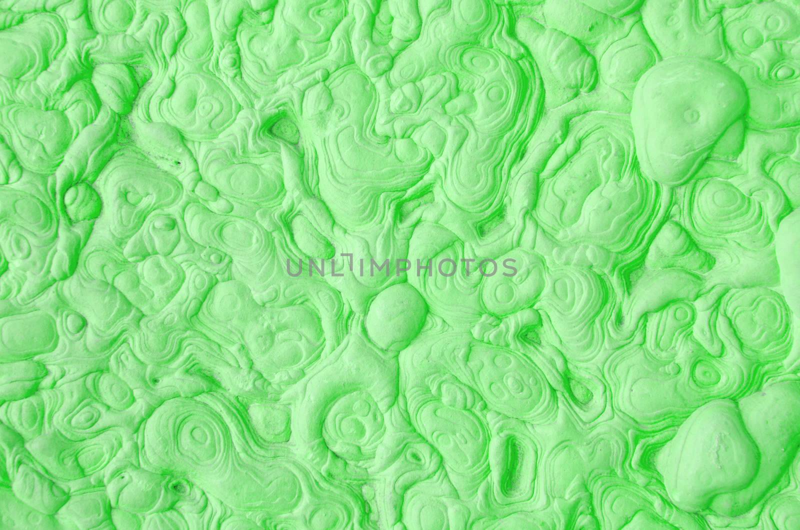 Abstract Green color Surface of stone background