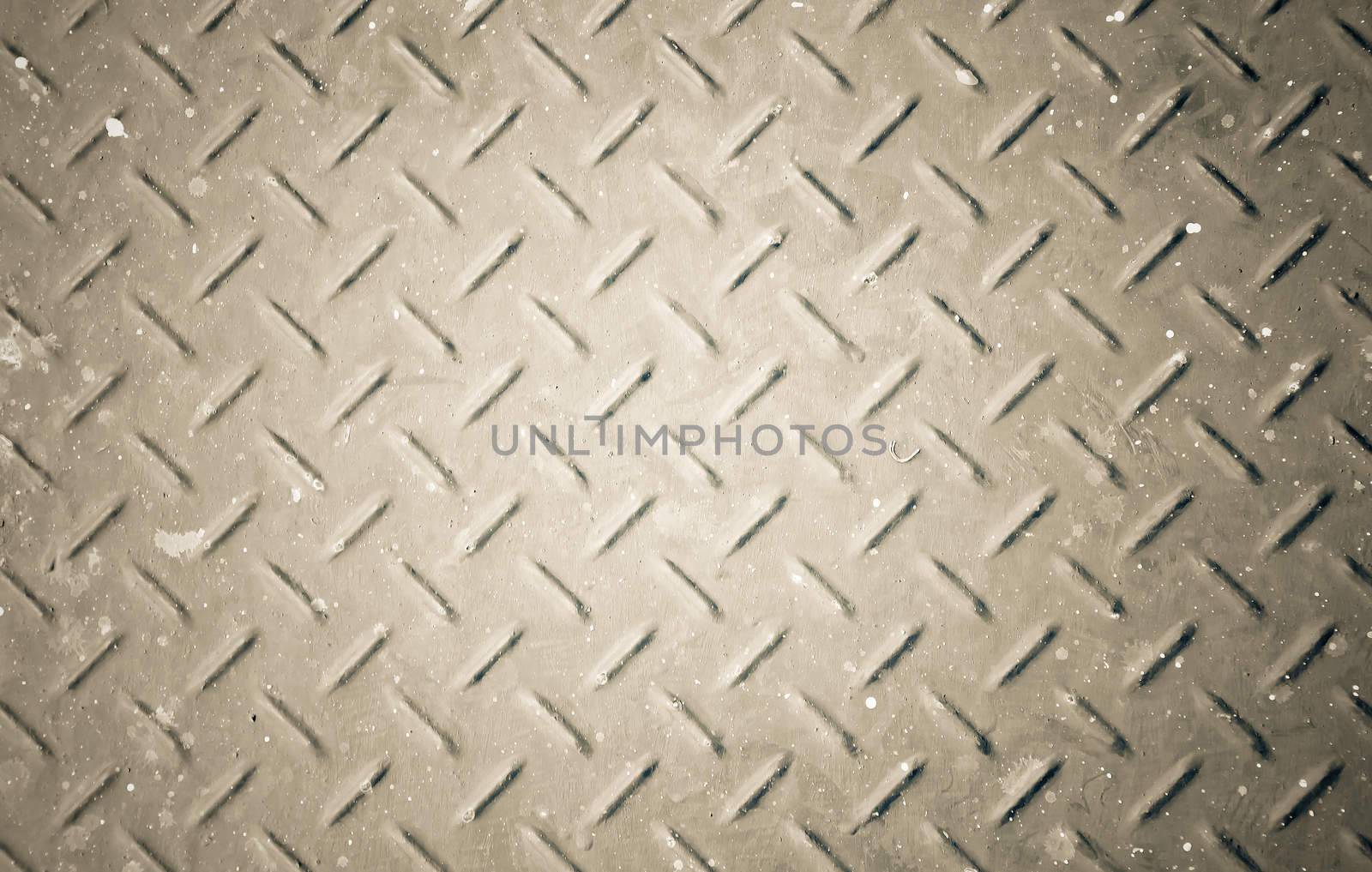 Background of old metal diamond plate.