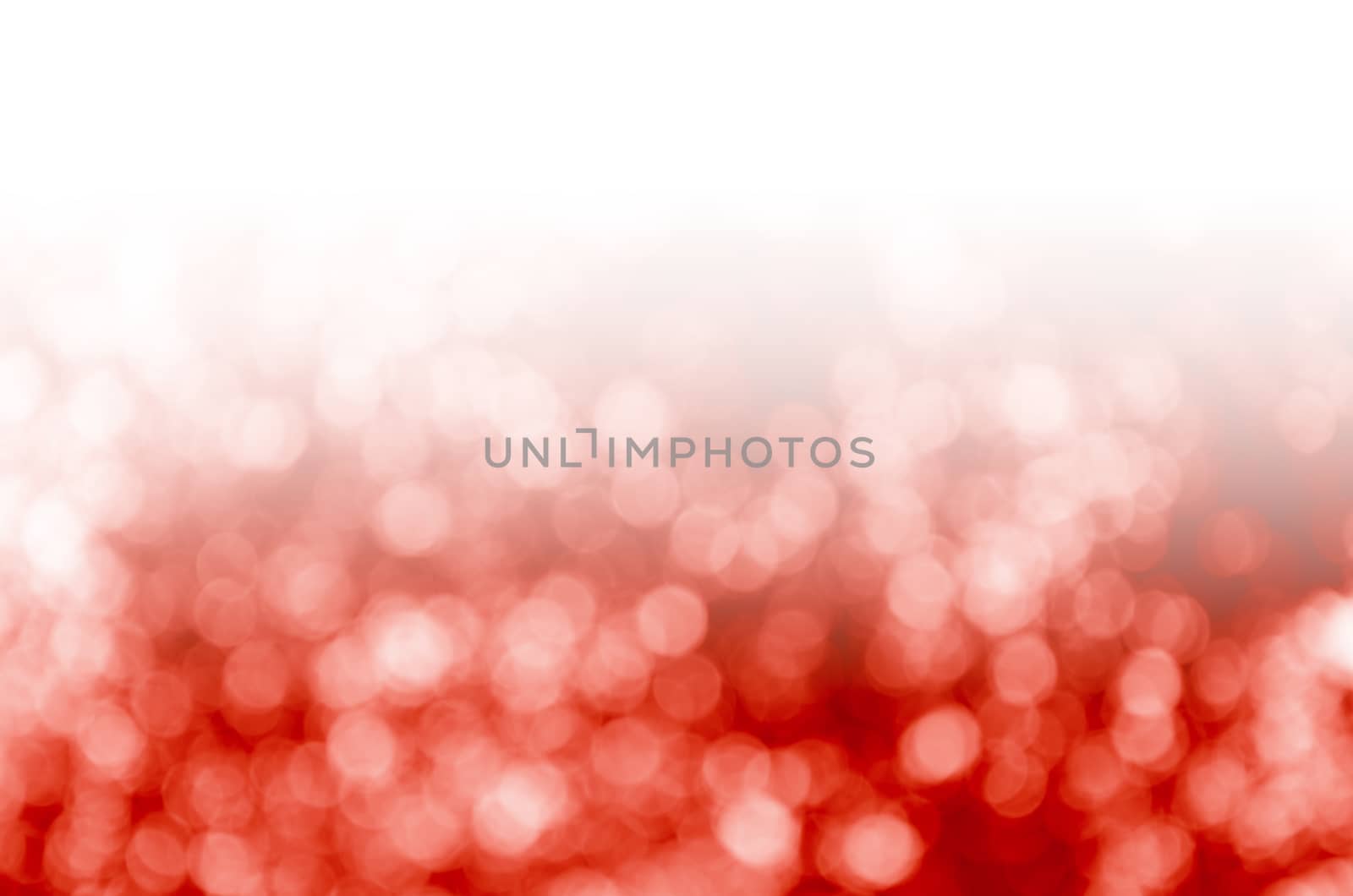 Red bokeh background