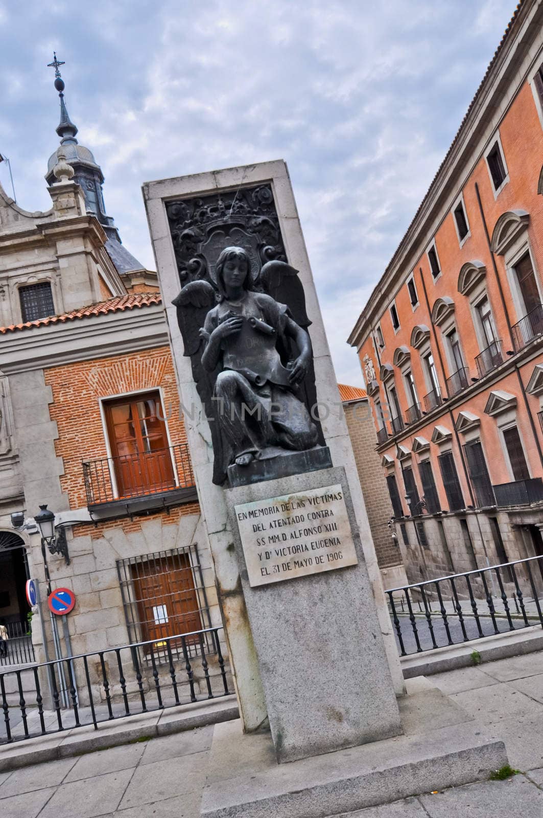 landmark. madrid. spain