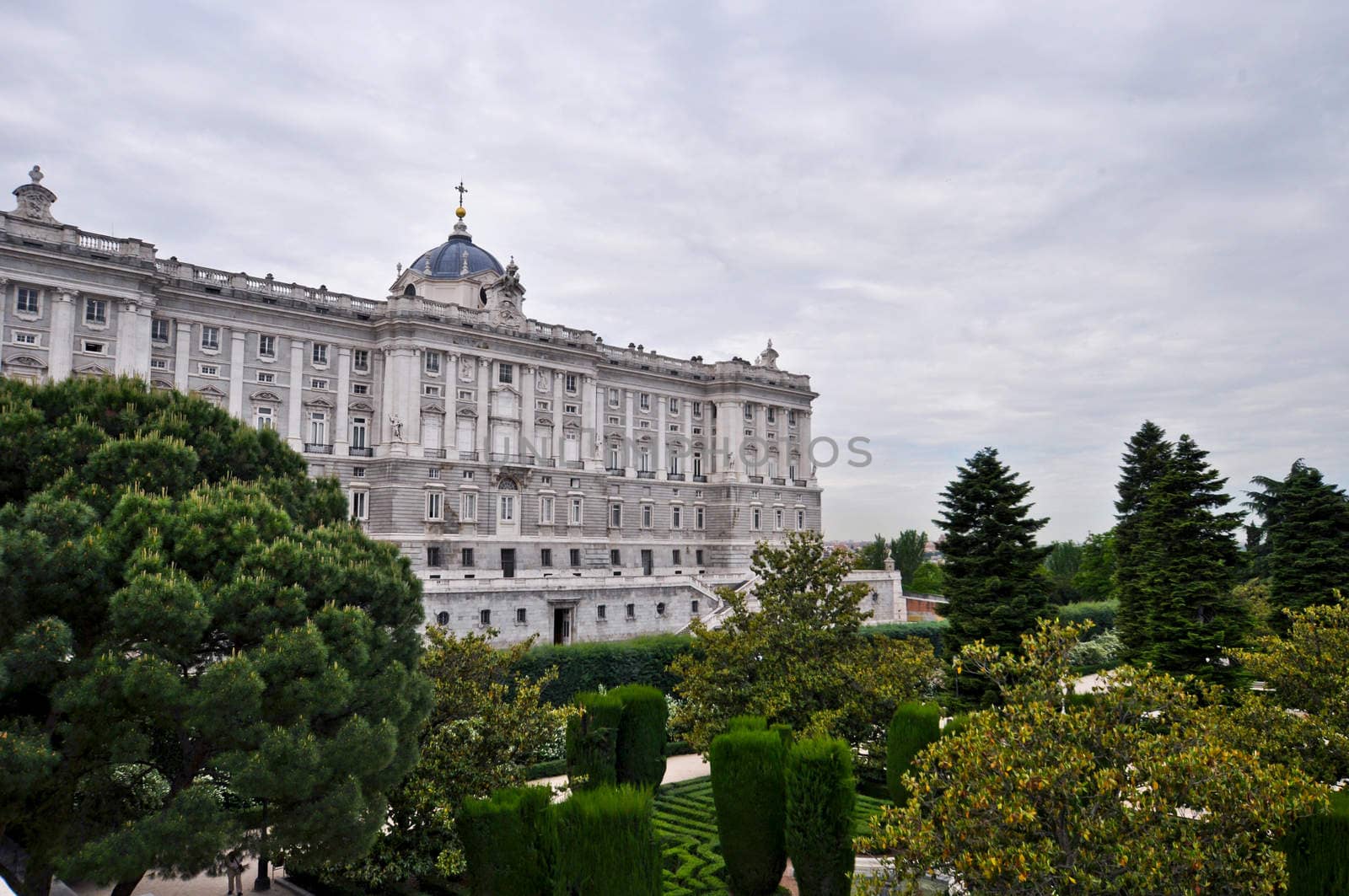 The Royal Palace. Palacio de Oriente, Madrid landmark by vlaru