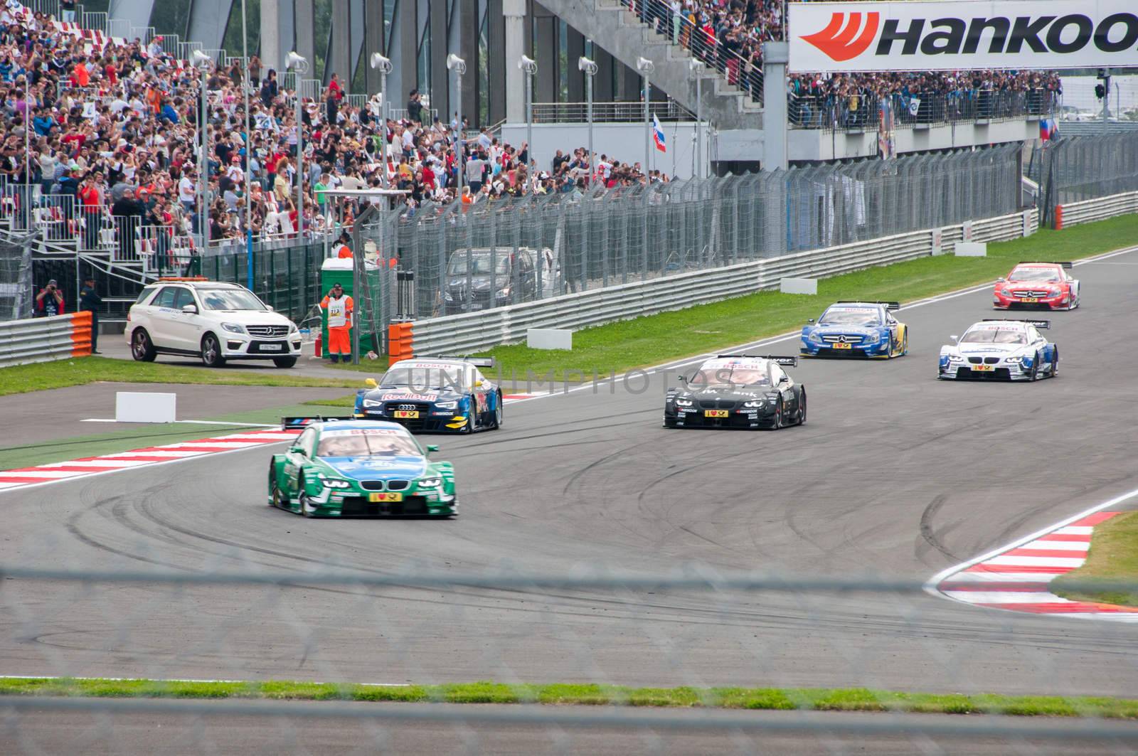 DTM (Deutsche Tourenwagen Meisterschaft) on MRW (Moscow RaceWay), Moscow, Russia, 2013.08.04