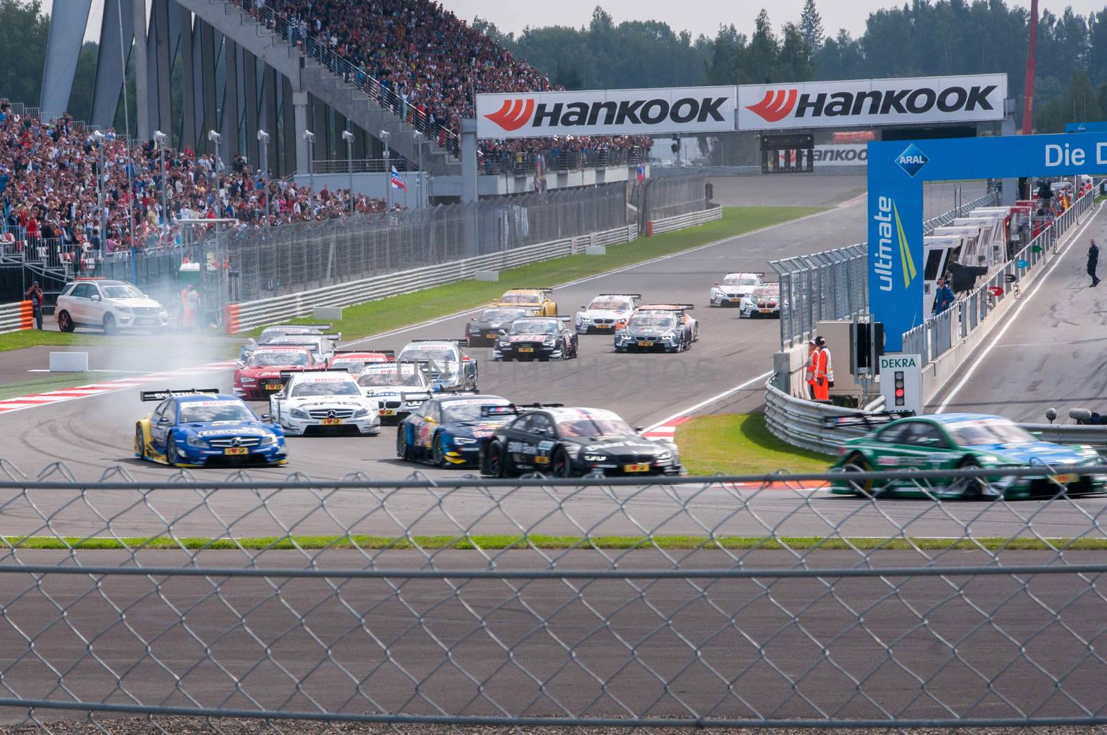 DTM (Deutsche Tourenwagen Meisterschaft) on MRW (Moscow RaceWay), Moscow, Russia, 2013.08.04