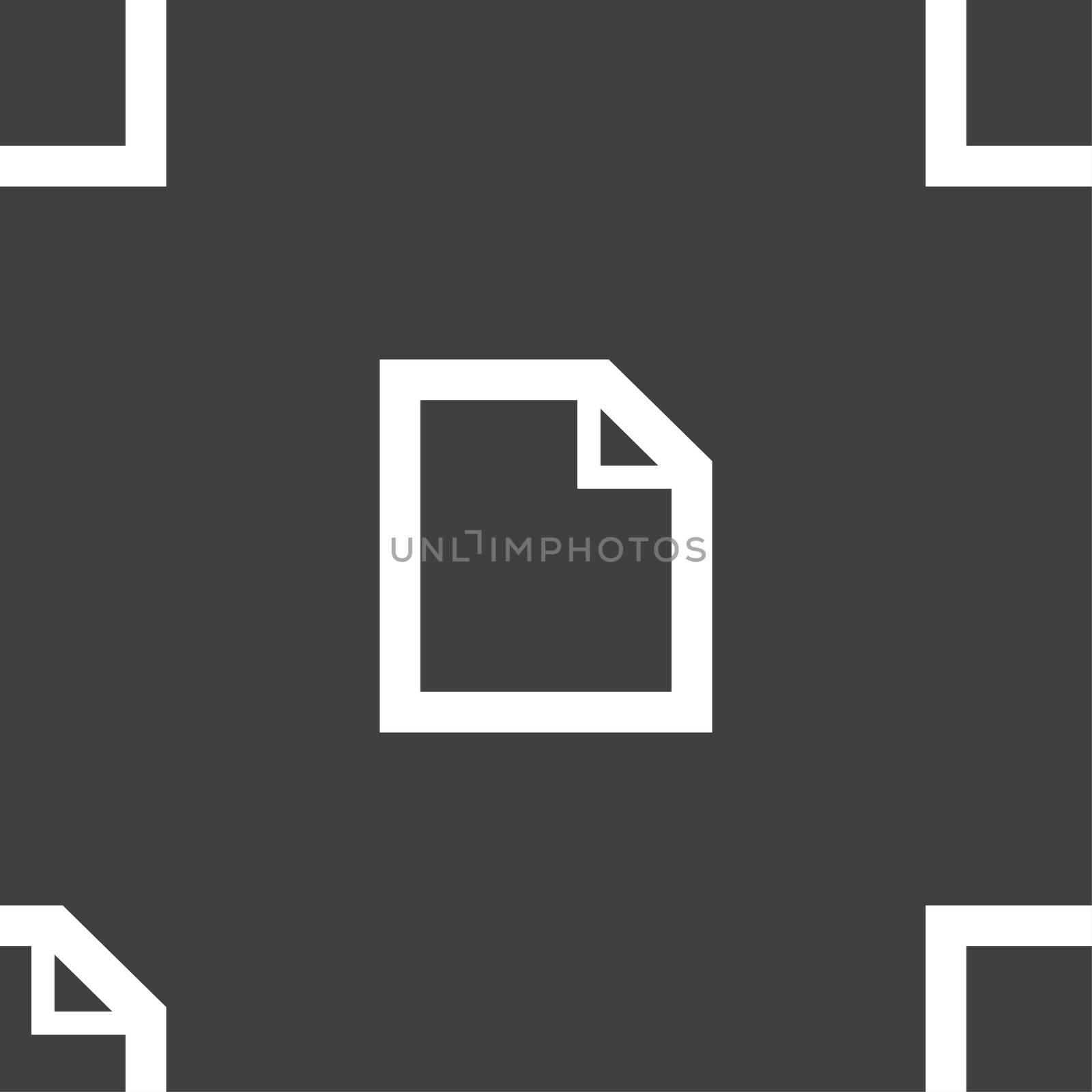 Edit document sign icon. content button. Seamless pattern on a gray background. illustration