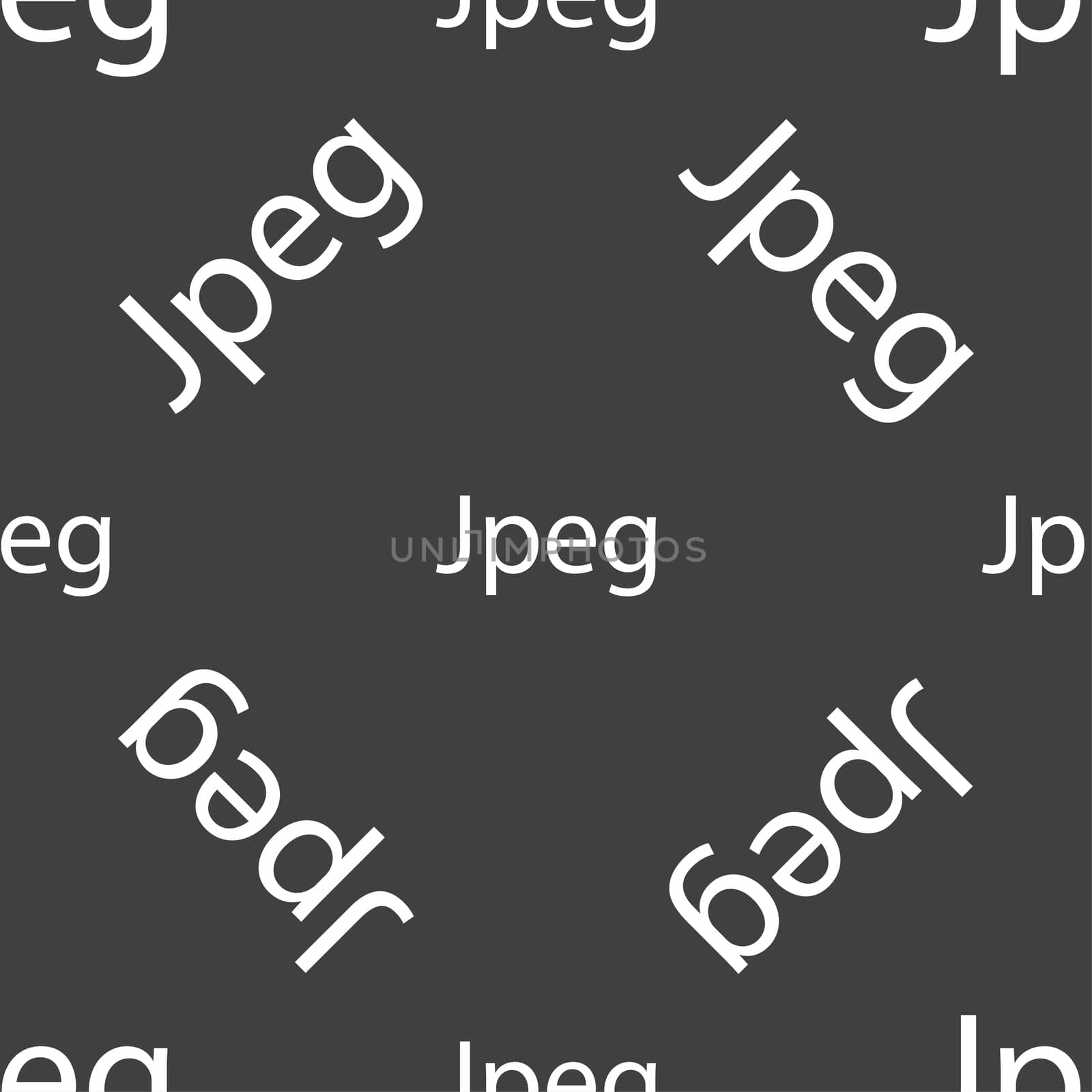 File JPG sign icon. Download image file symbol. Seamless pattern on a gray background.  by serhii_lohvyniuk