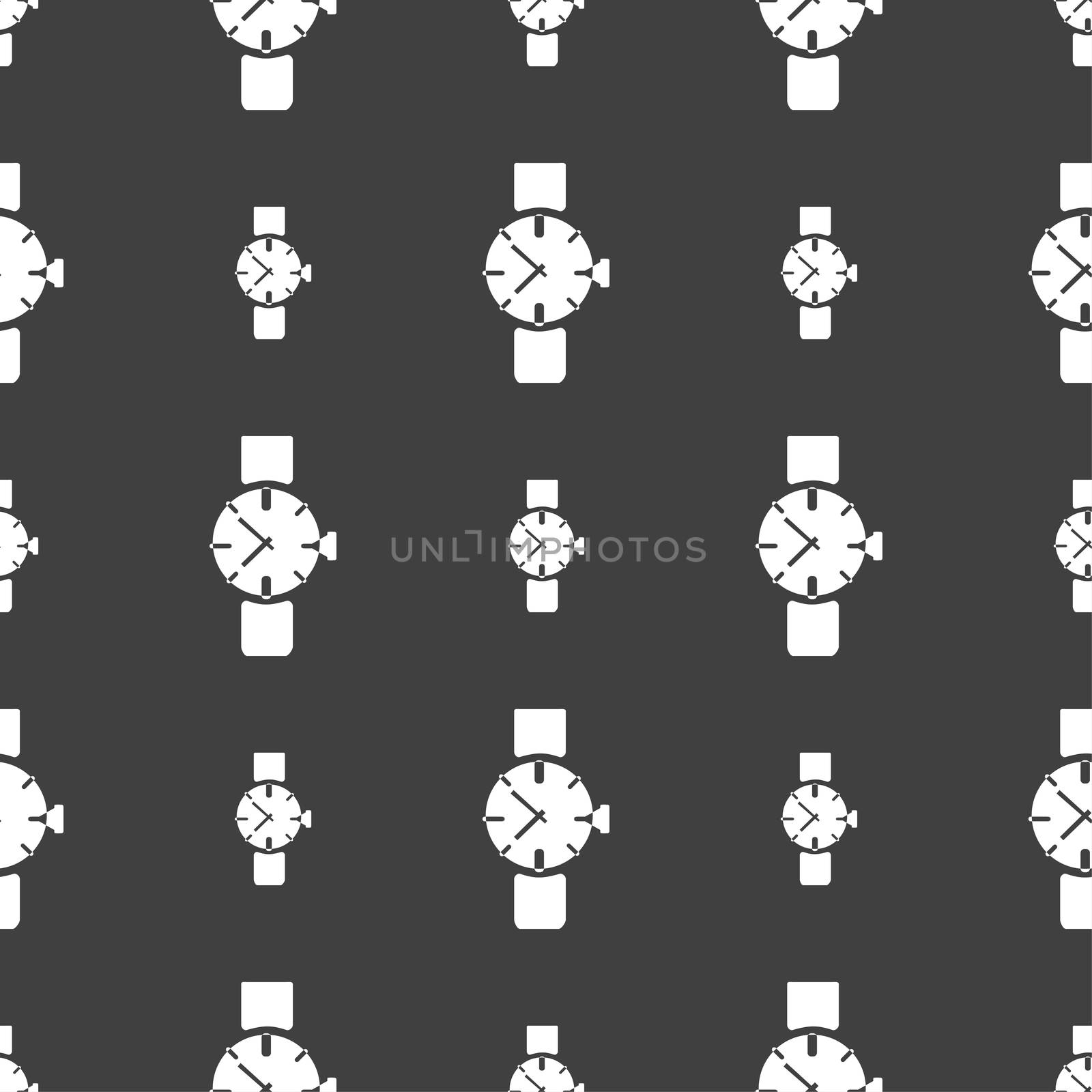 radar icon sign. Seamless pattern on a gray background.  by serhii_lohvyniuk