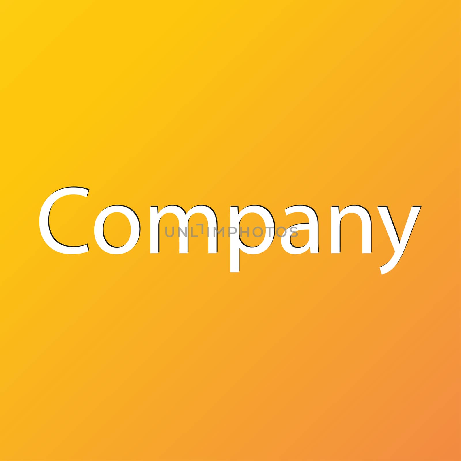 company icon symbol Flat modern web design with long shadow and space for your text.  by serhii_lohvyniuk