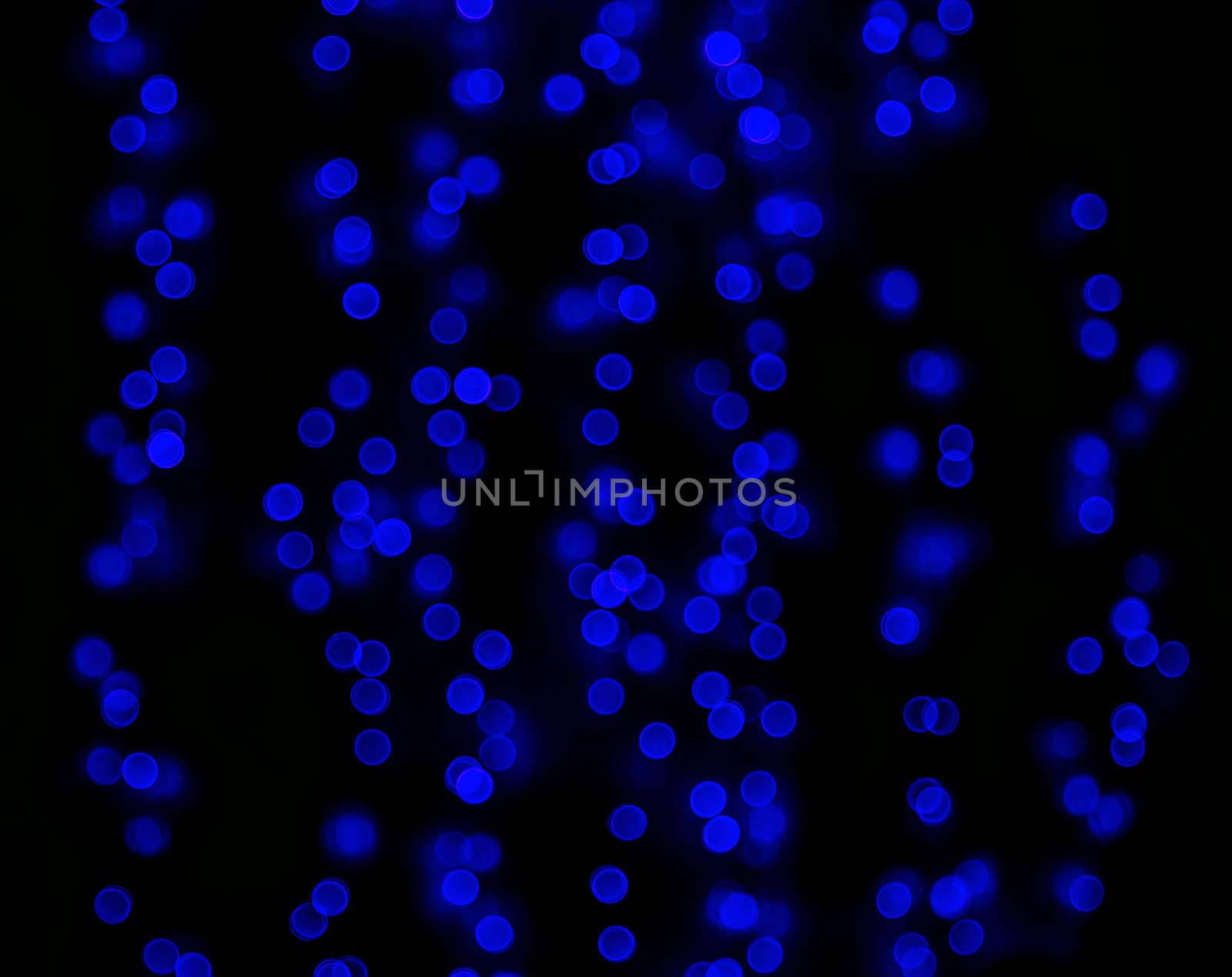 Blue color bokeh abstract light background