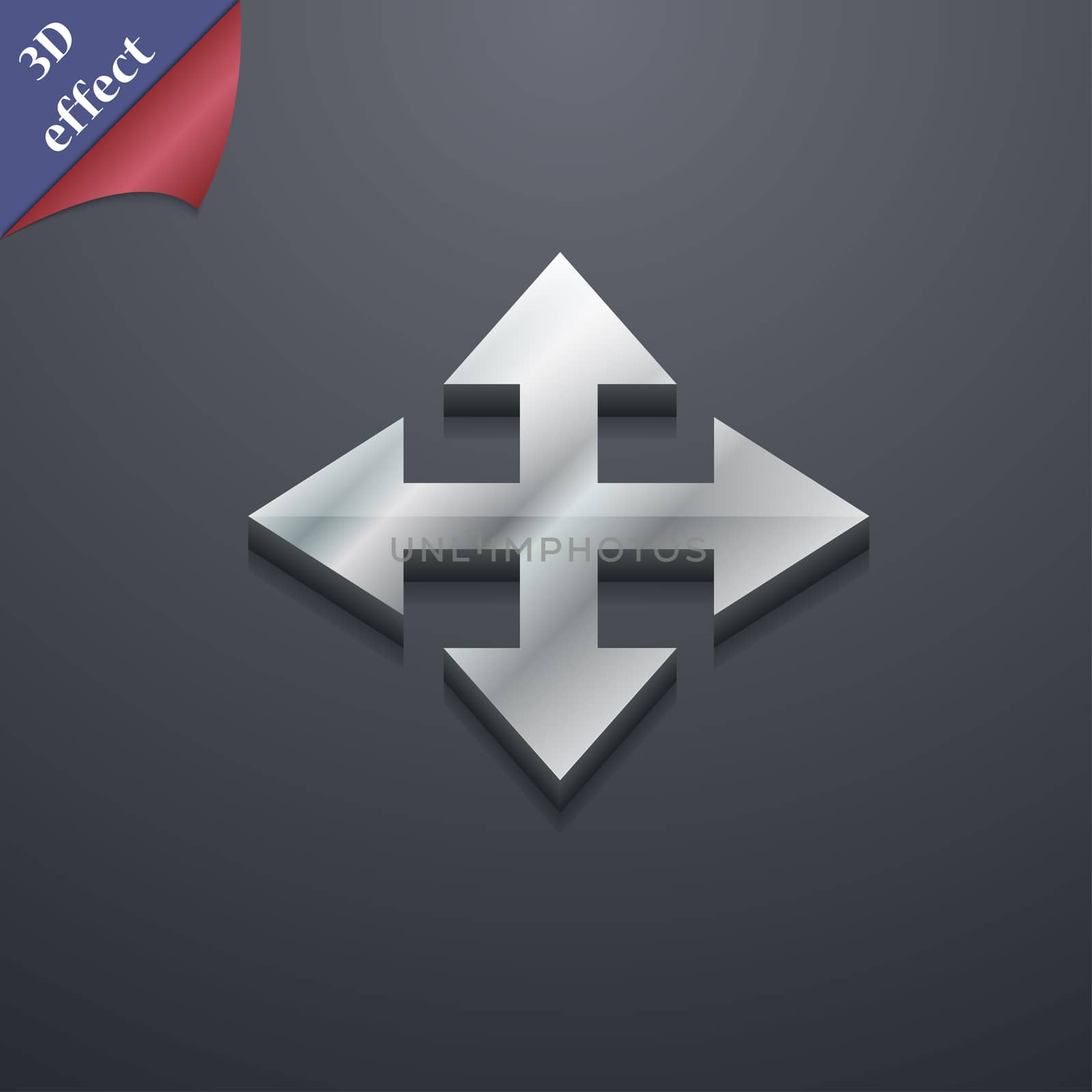 Deploying video, screen size icon symbol. 3D style. Trendy, modern design with space for your text . Rastrized by serhii_lohvyniuk