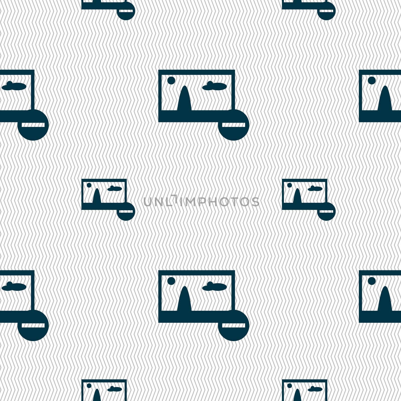 Minus File JPG sign icon. Download image file symbol. Set colourful buttons. Seamless pattern with geometric texture. illustration