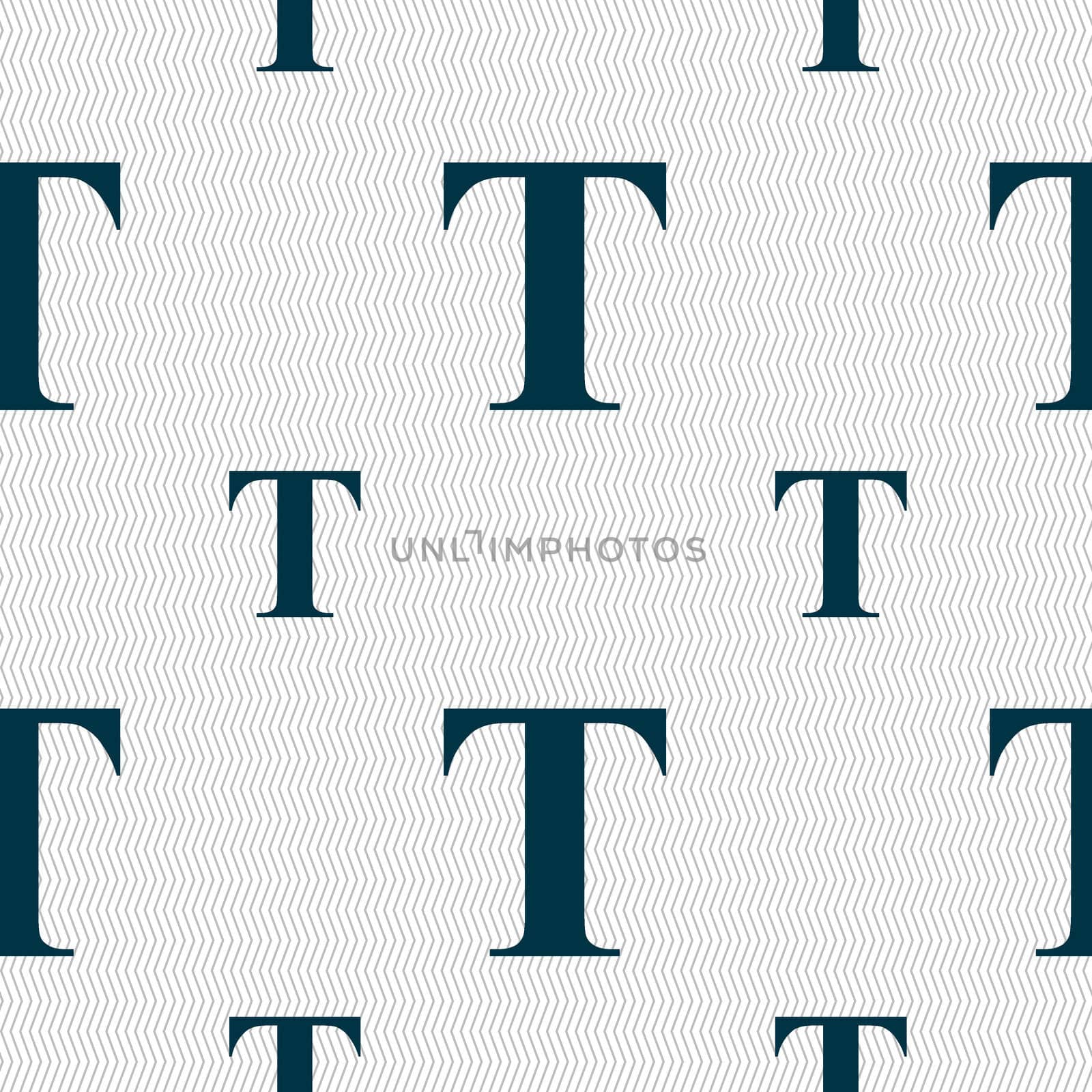 Text edit icon sign. Seamless pattern with geometric texture.  by serhii_lohvyniuk