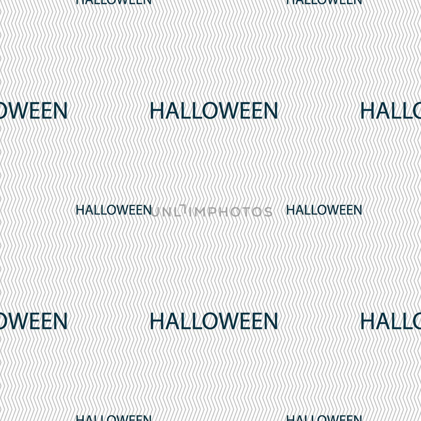 Halloween sign icon. Halloween-party symbol. Seamless pattern with geometric texture. illustration