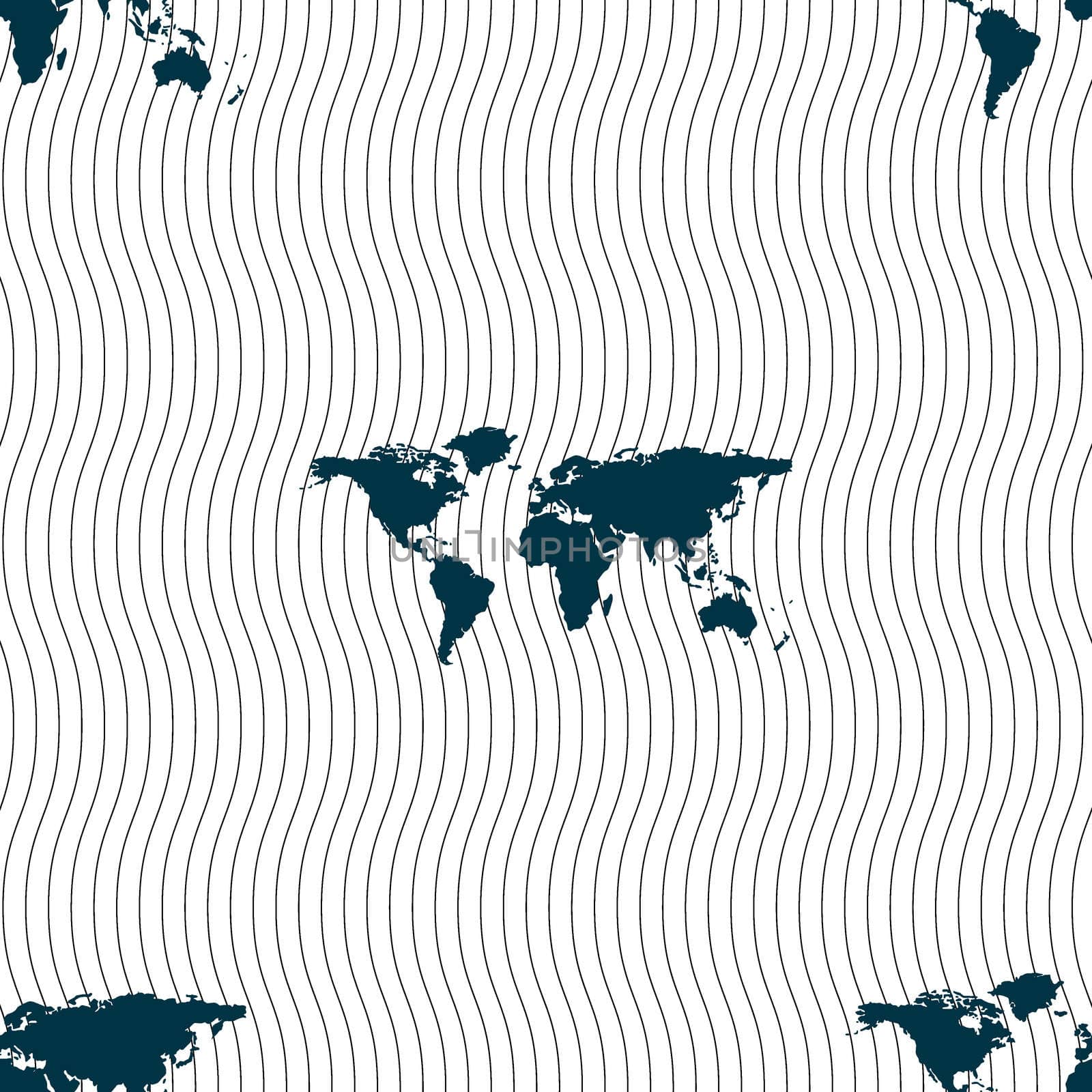 Globe sign icon. World map geography symbol. Seamless pattern with geometric texture.  by serhii_lohvyniuk