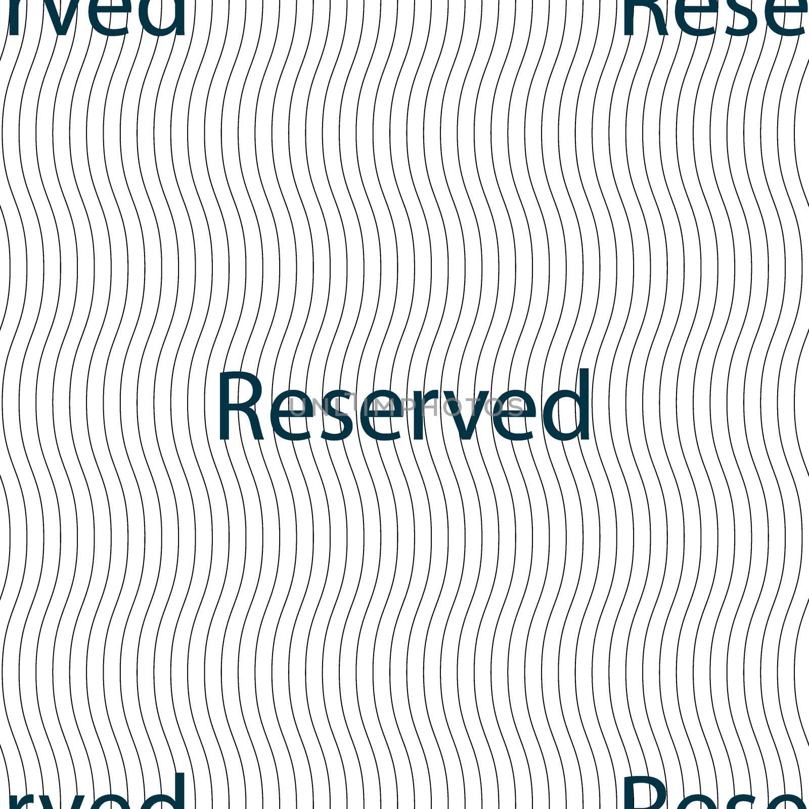 Reserved sign icon. Seamless pattern with geometric texture.  by serhii_lohvyniuk