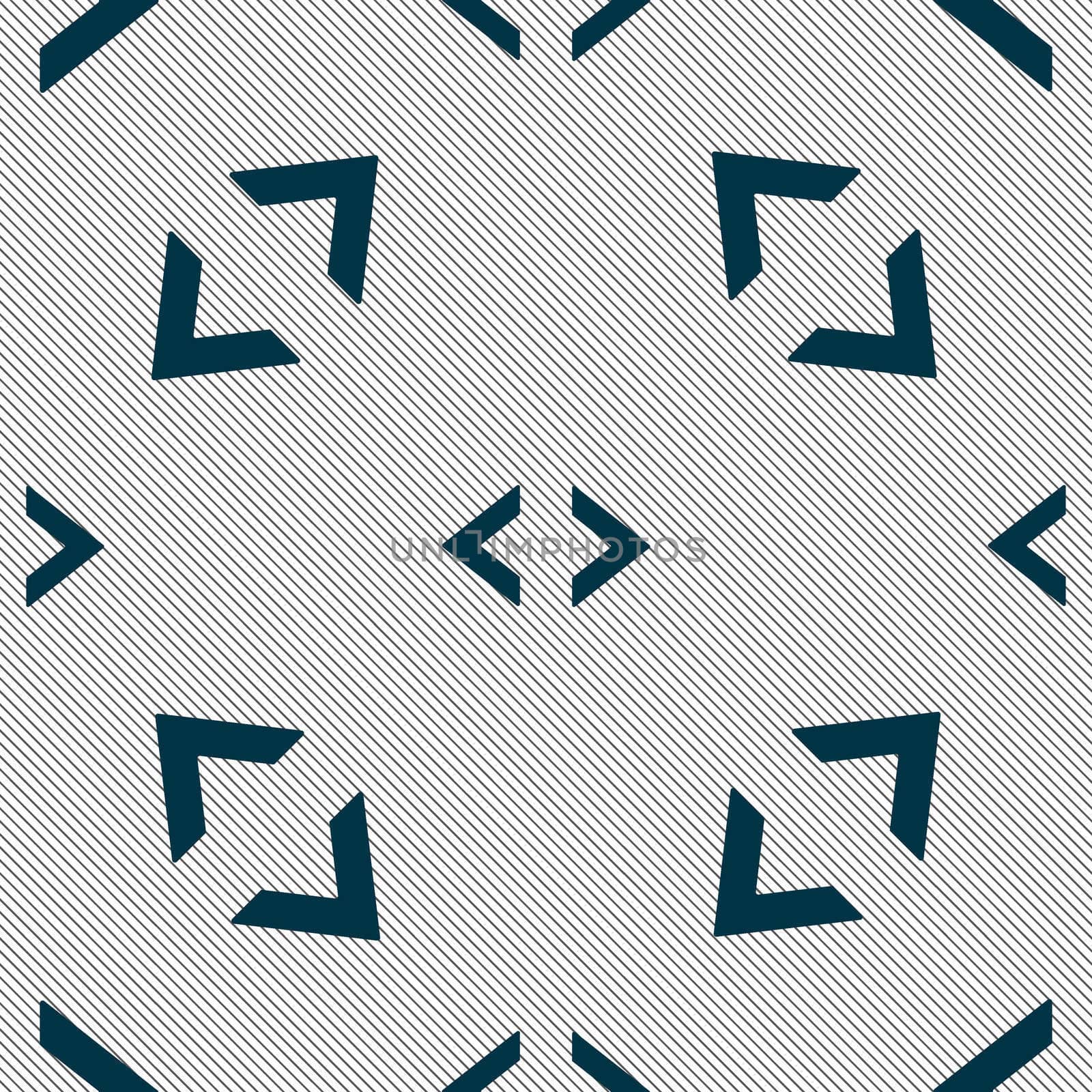Code sign icon. Programmer symbol. Seamless pattern with geometric texture.  by serhii_lohvyniuk