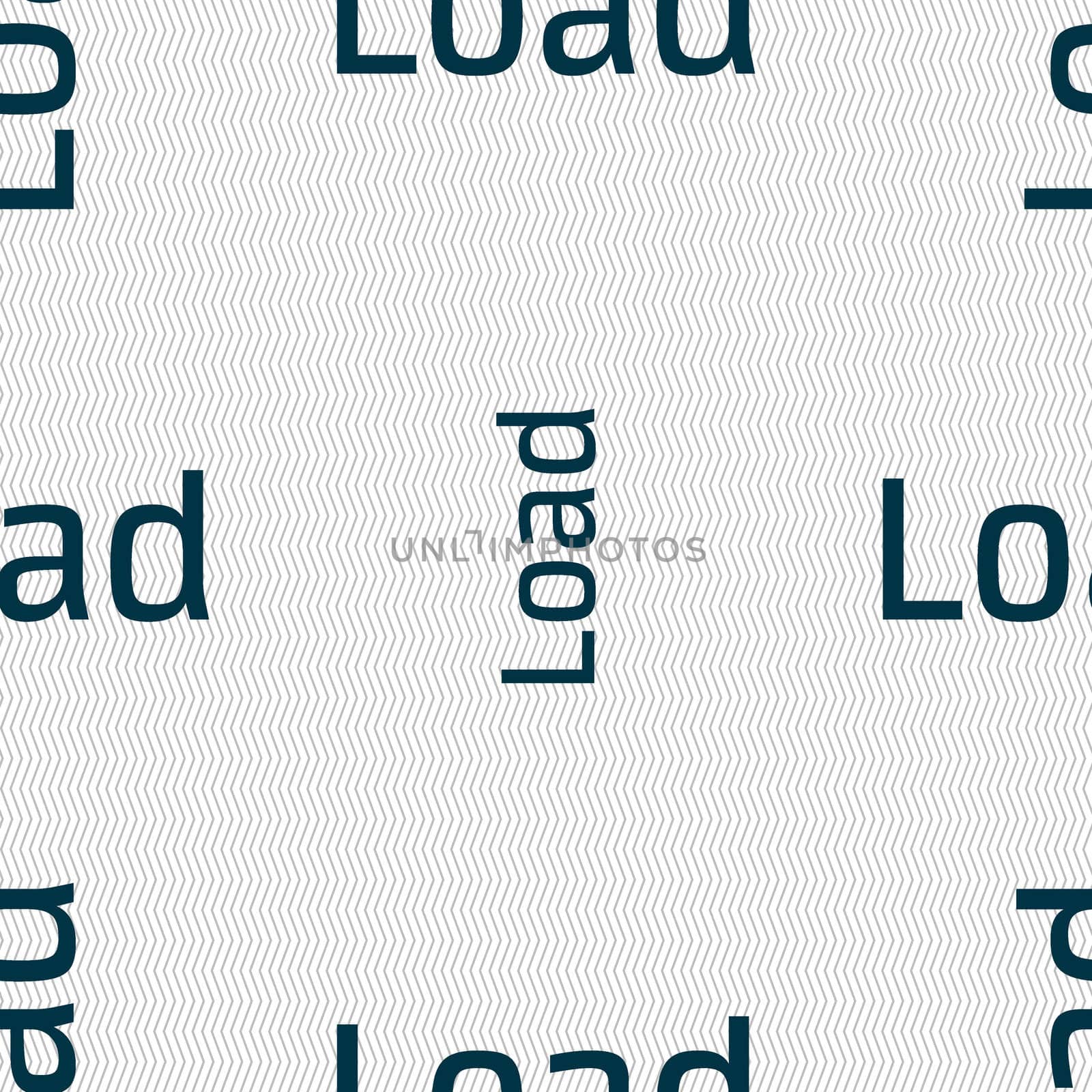 Download now icon. Load symbol. Seamless abstract background with geometric shapes. illustration