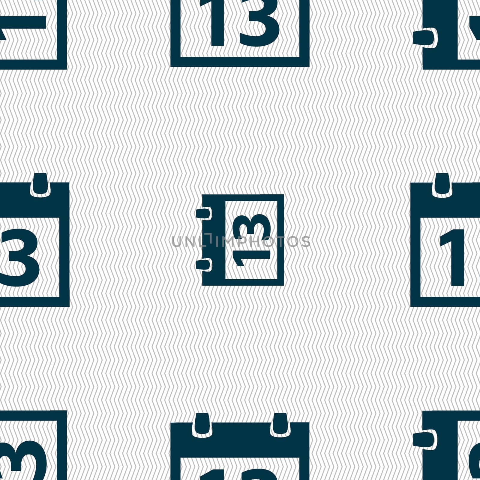 Calendar sign icon. days month symbol. Date button. Seamless abstract background with geometric shapes.  by serhii_lohvyniuk