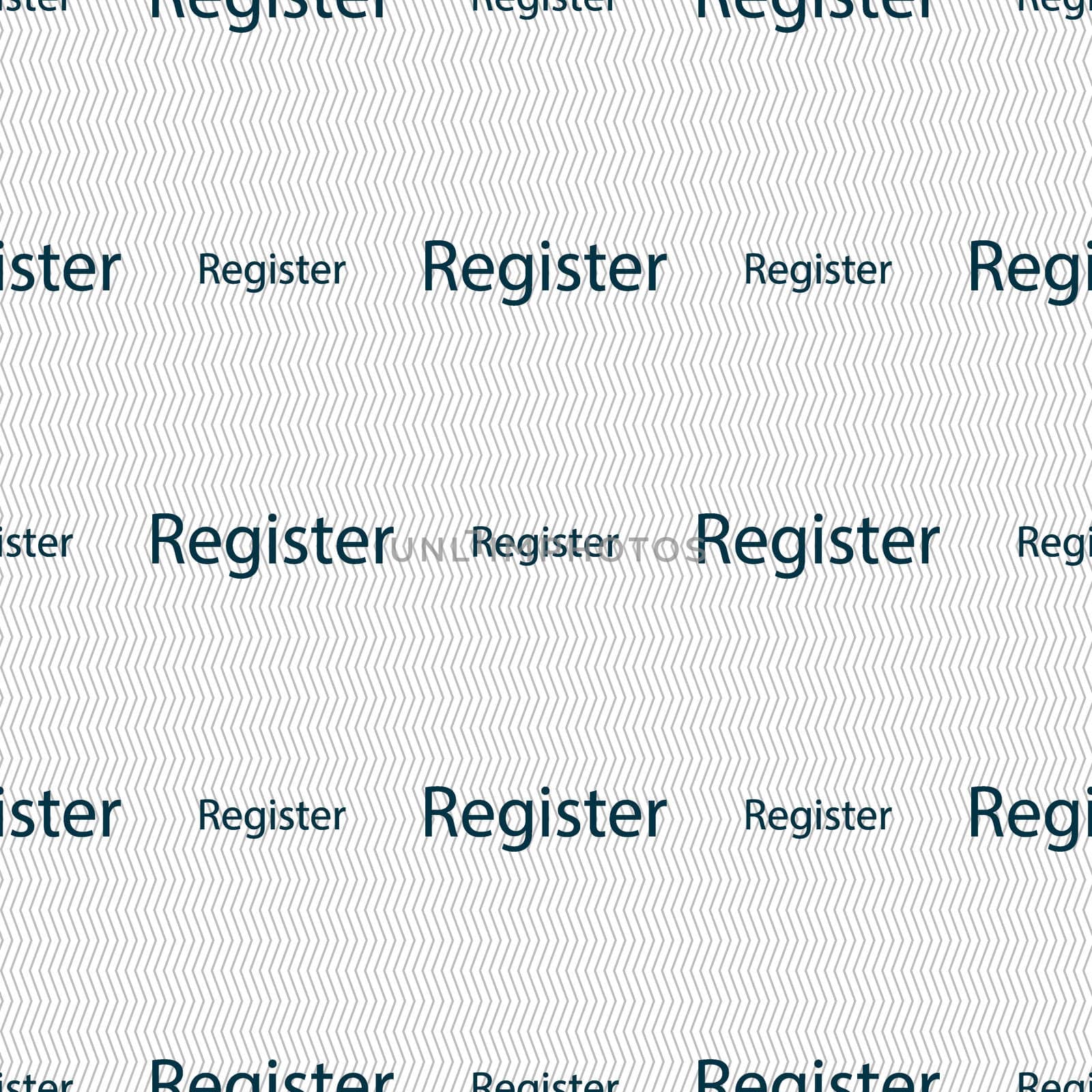 Register sign icon. Membership symbol. Website navigation. Seamless abstract background with geometric shapes. illustration