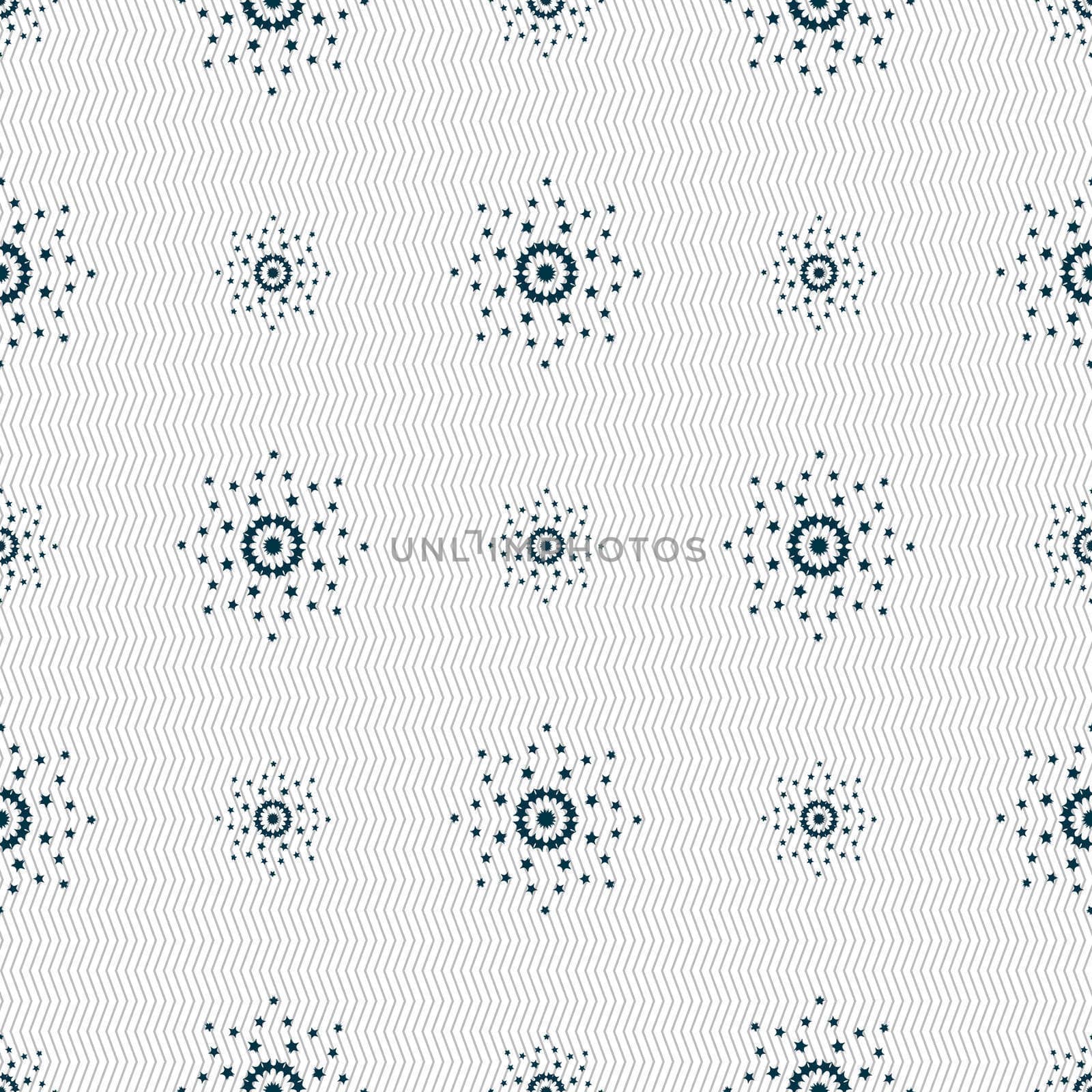 Cursor, arrow plus, add icon sign. Seamless abstract background with geometric shapes.  by serhii_lohvyniuk