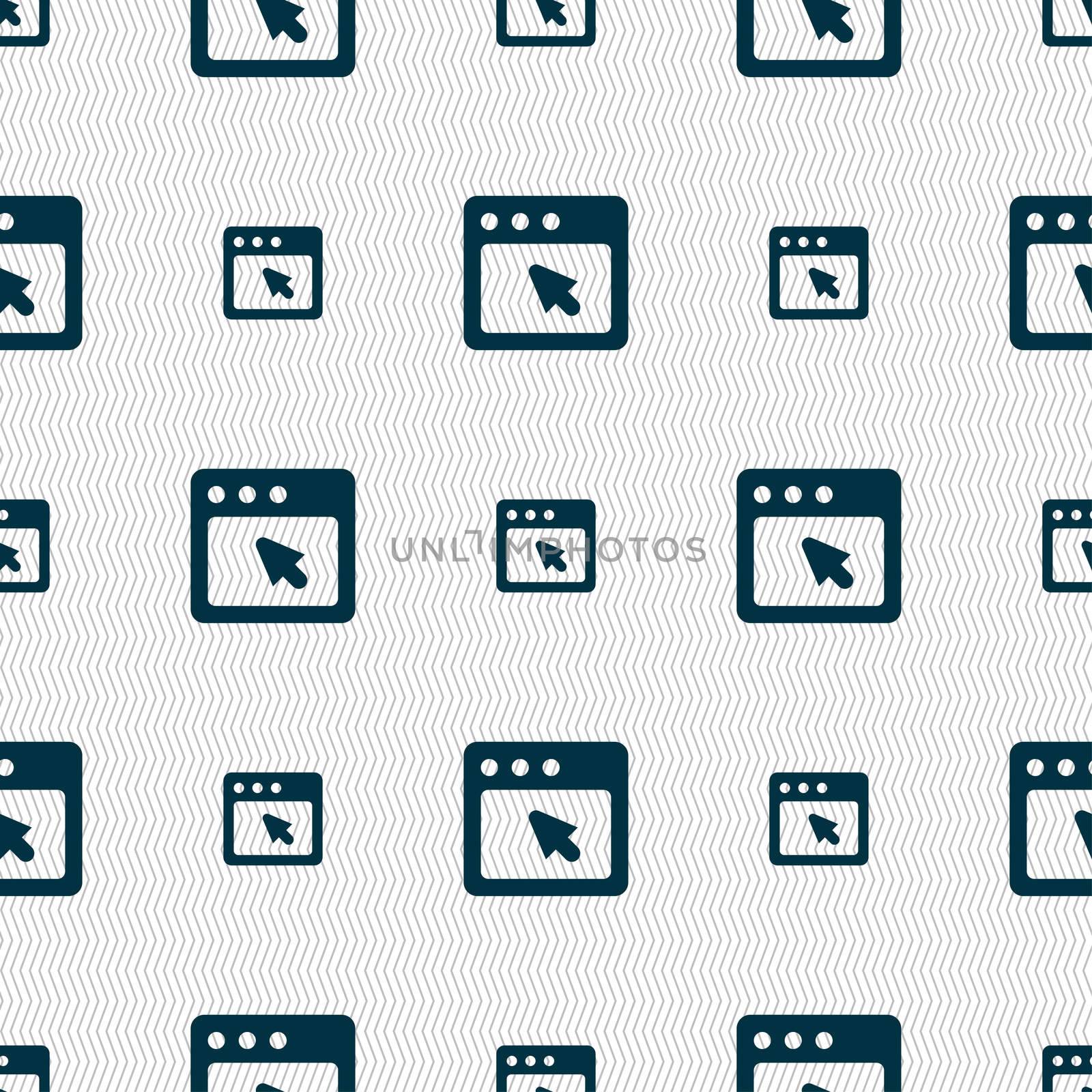 the dialog box icon sign. Seamless pattern with geometric texture. illustration