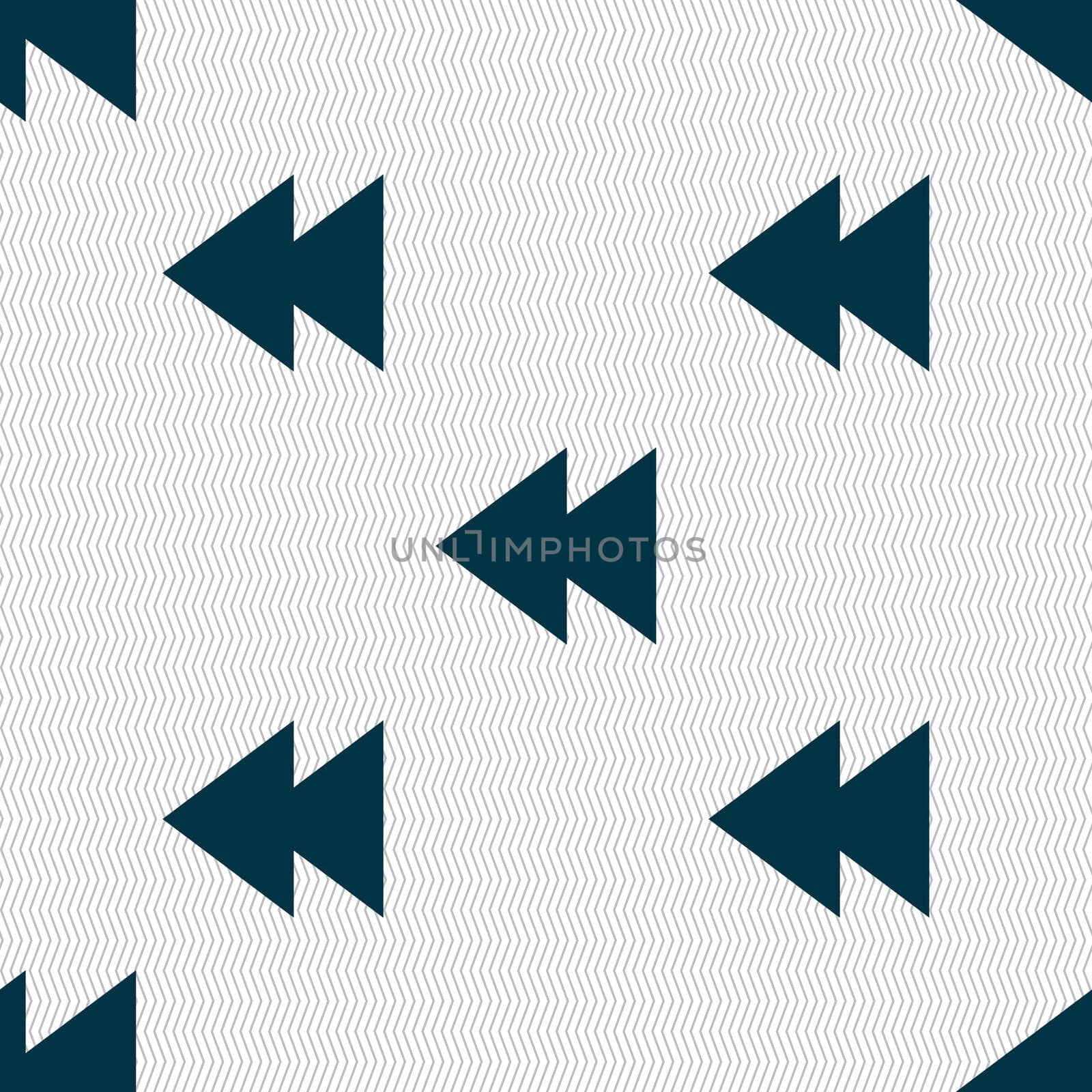 multimedia sign icon. Player navigation symbol. Seamless abstract background with geometric shapes. illustration