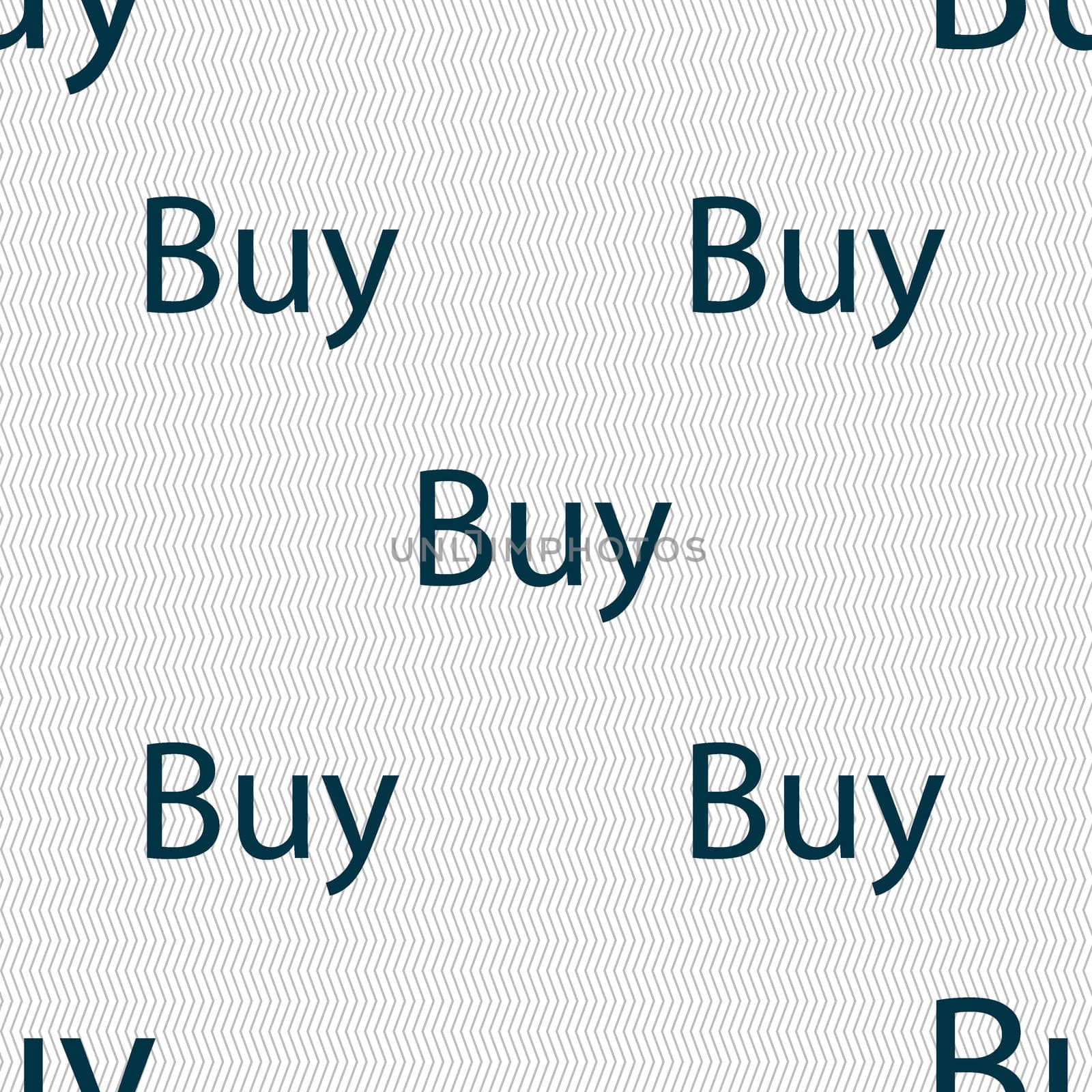 Buy sign icon. Online buying dollar usd button. Seamless abstract background with geometric shapes. illustration