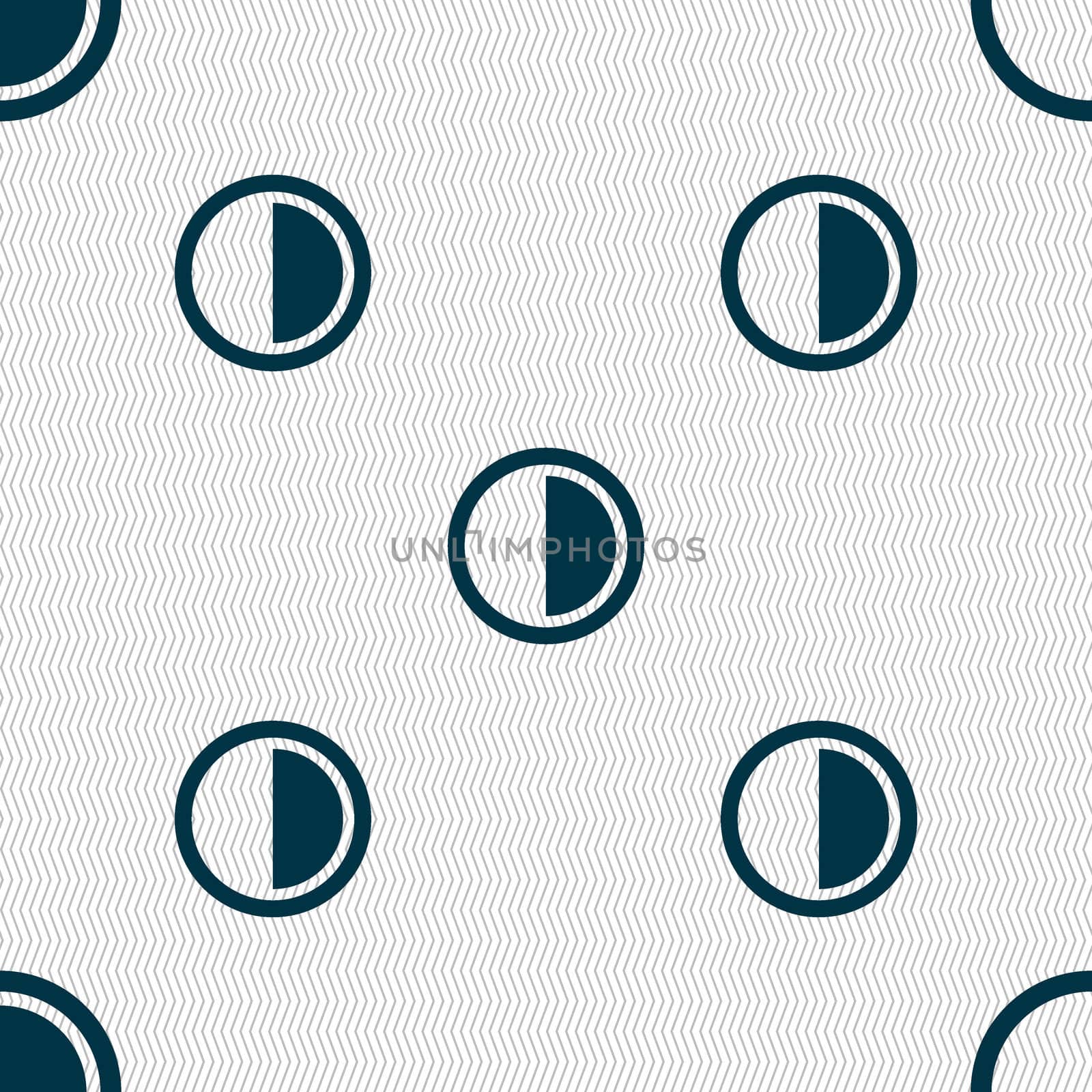 contrast icon sign. Seamless abstract background with geometric shapes.  by serhii_lohvyniuk