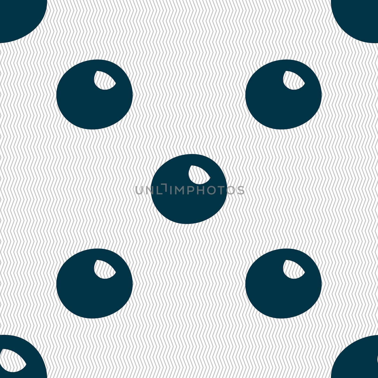 number zero icon sign. Seamless abstract background with geometric shapes.  by serhii_lohvyniuk