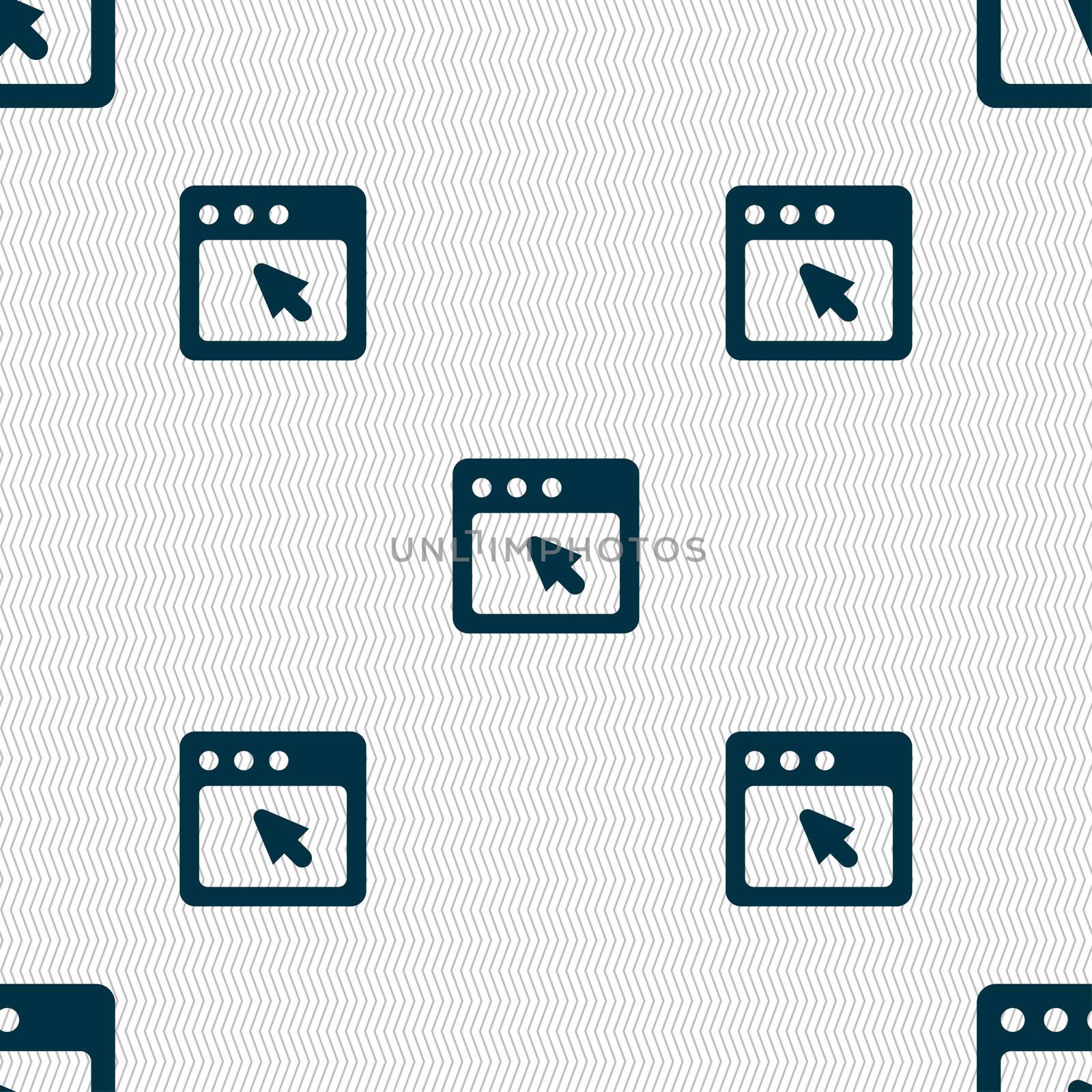 the dialog box icon sign. Seamless pattern with geometric texture. illustration