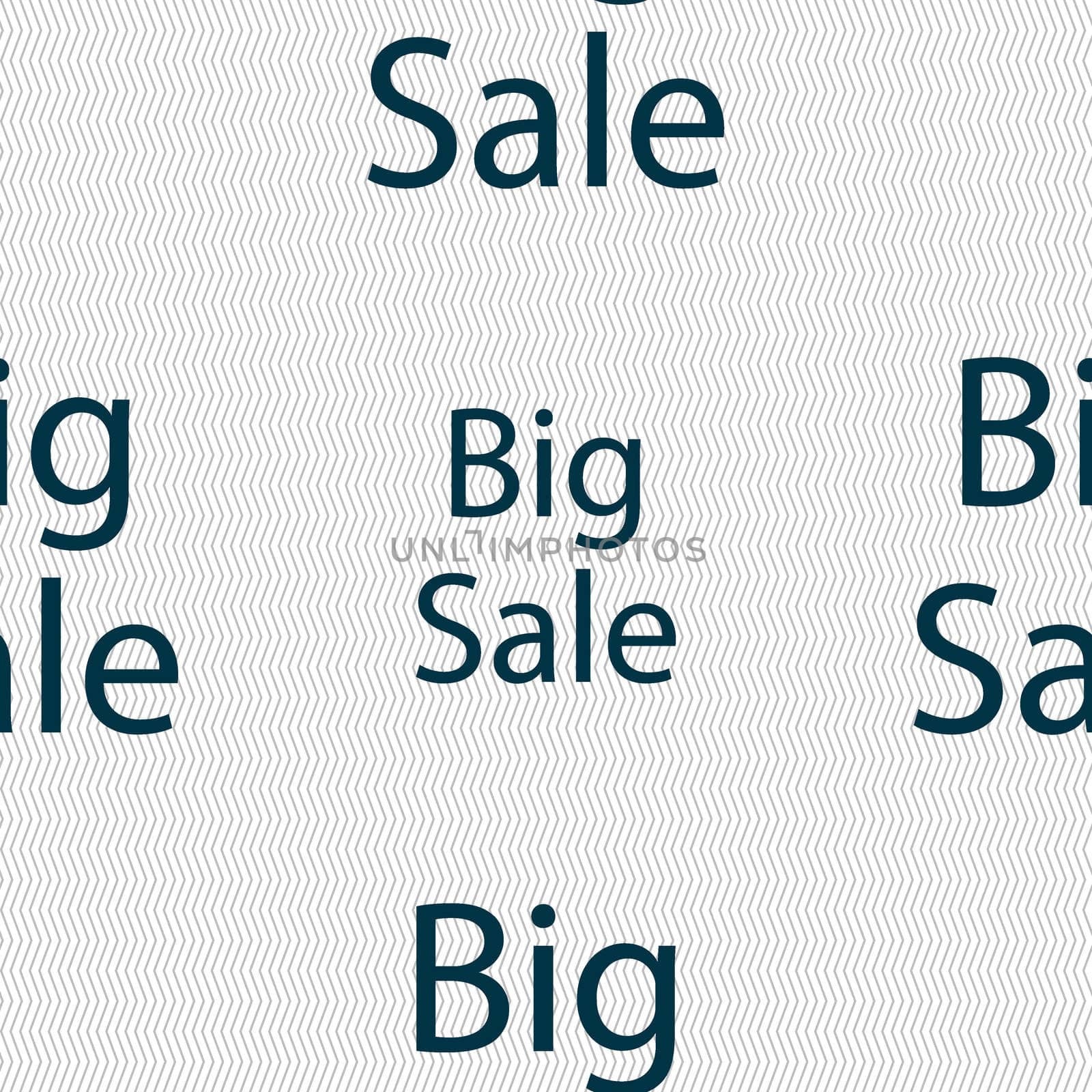 Big sale sign icon. Special offer symbol. Seamless abstract background with geometric shapes.  by serhii_lohvyniuk