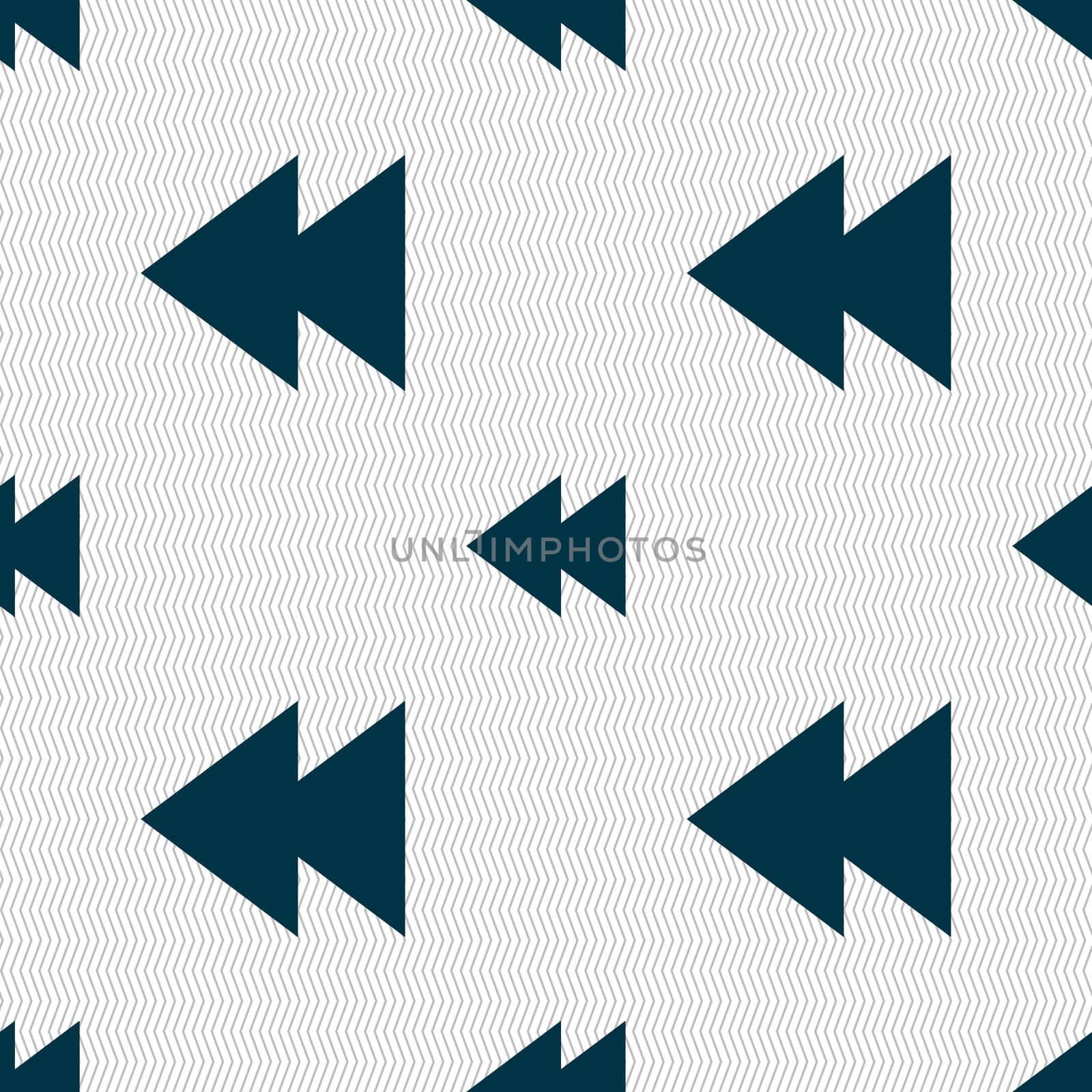 multimedia sign icon. Player navigation symbol. Seamless abstract background with geometric shapes.  by serhii_lohvyniuk