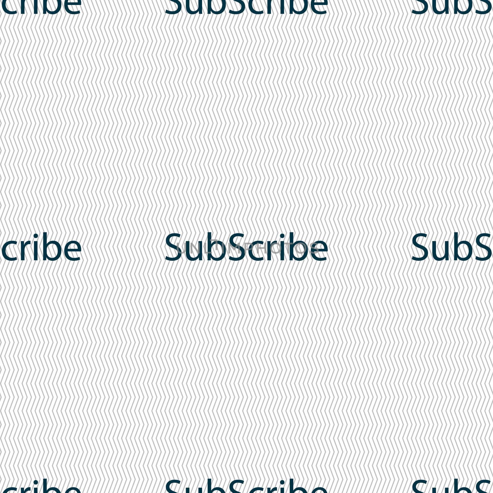 Subscribe sign icon. Membership symbol. Website navigation. Seamless abstract background with geometric shapes.  by serhii_lohvyniuk