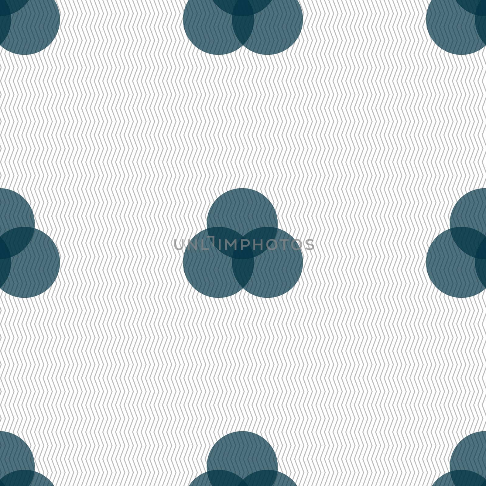 Color scheme icon sign. Seamless abstract background with geometric shapes.  by serhii_lohvyniuk