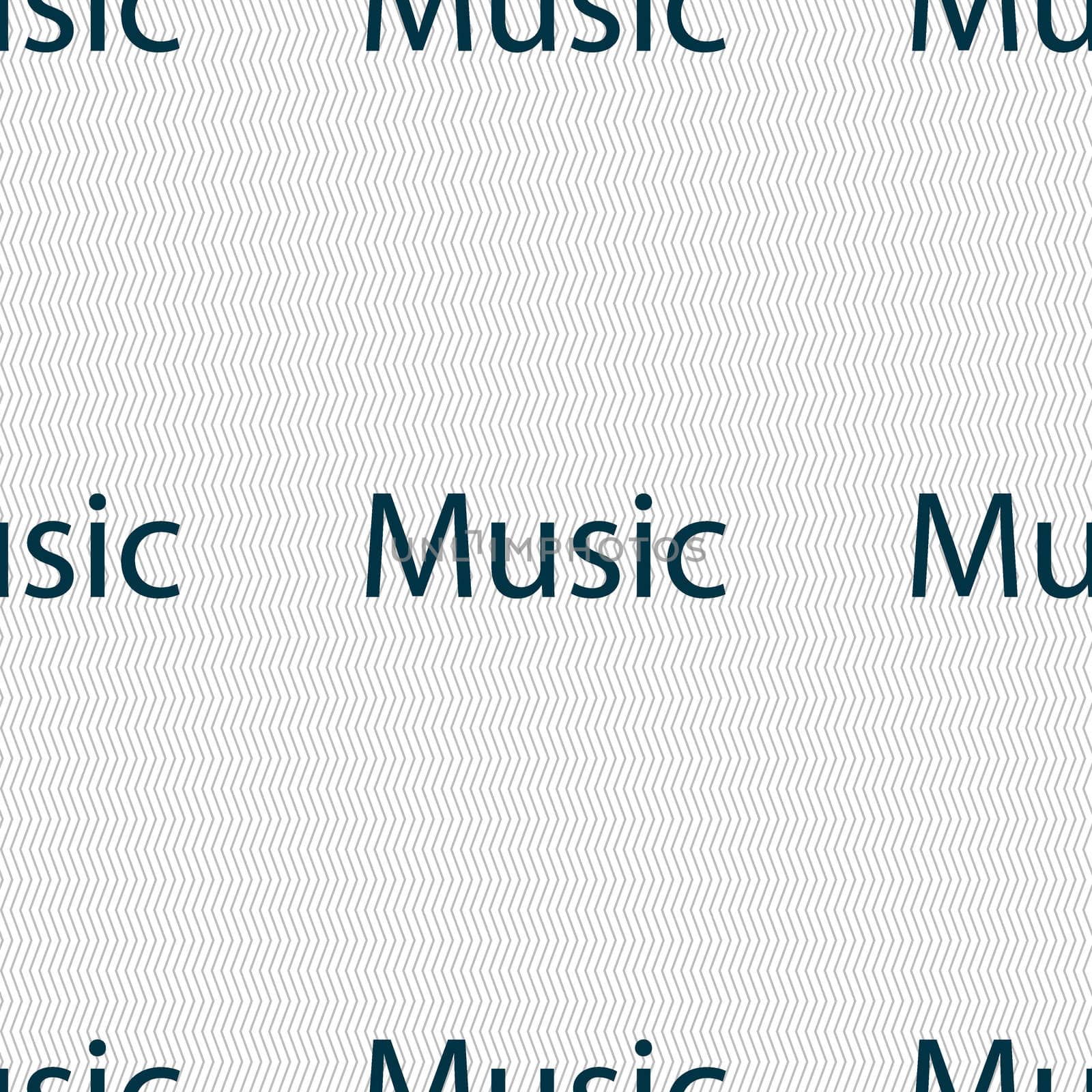 music sign icon. Karaoke symbol. Seamless abstract background with geometric shapes.  by serhii_lohvyniuk