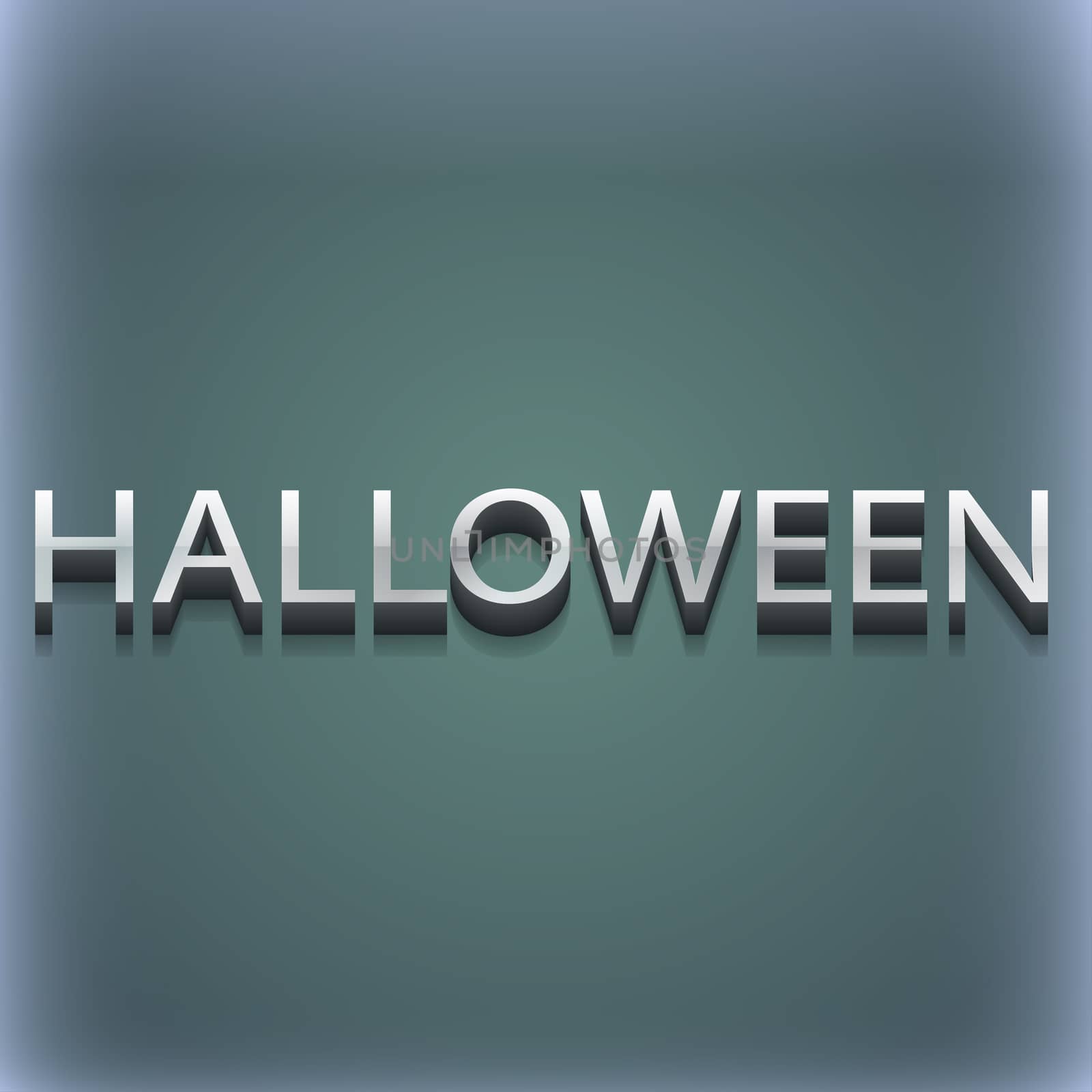 Halloween icon symbol. 3D style. Trendy, modern design with space for your text illustration. Raster version