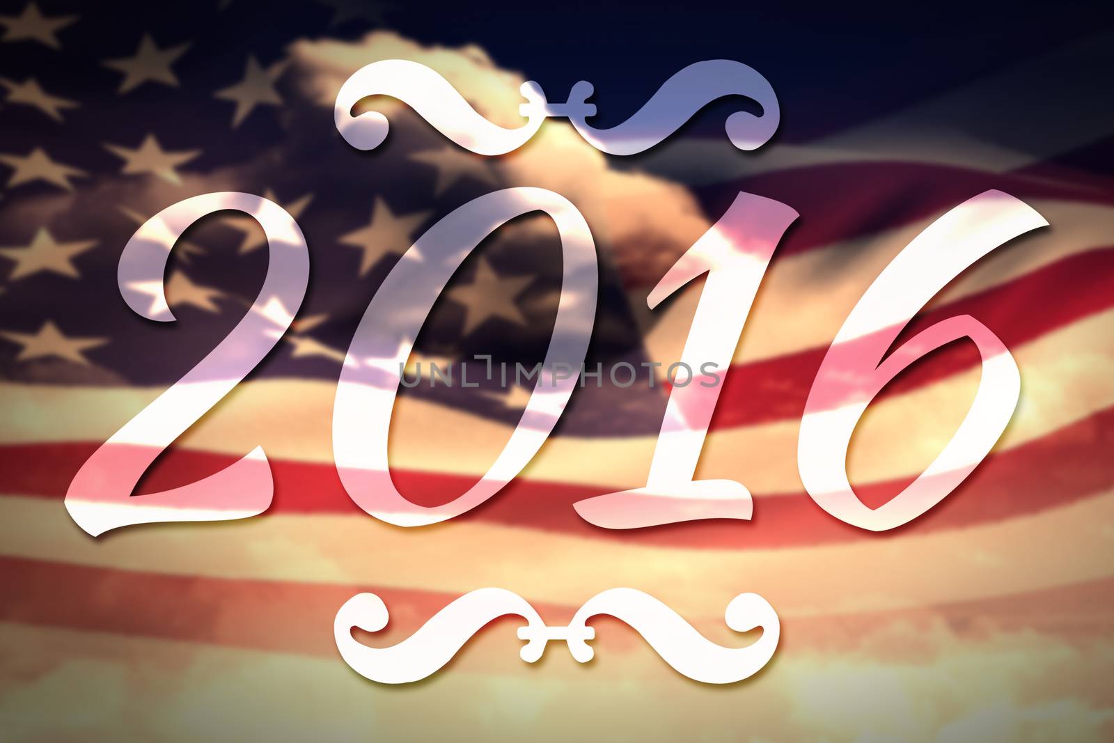 Composite image of new year graphic by Wavebreakmedia