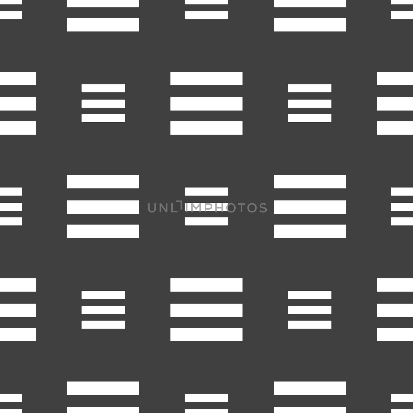 Align text to the width icon sign. Seamless pattern on a gray background. illustration